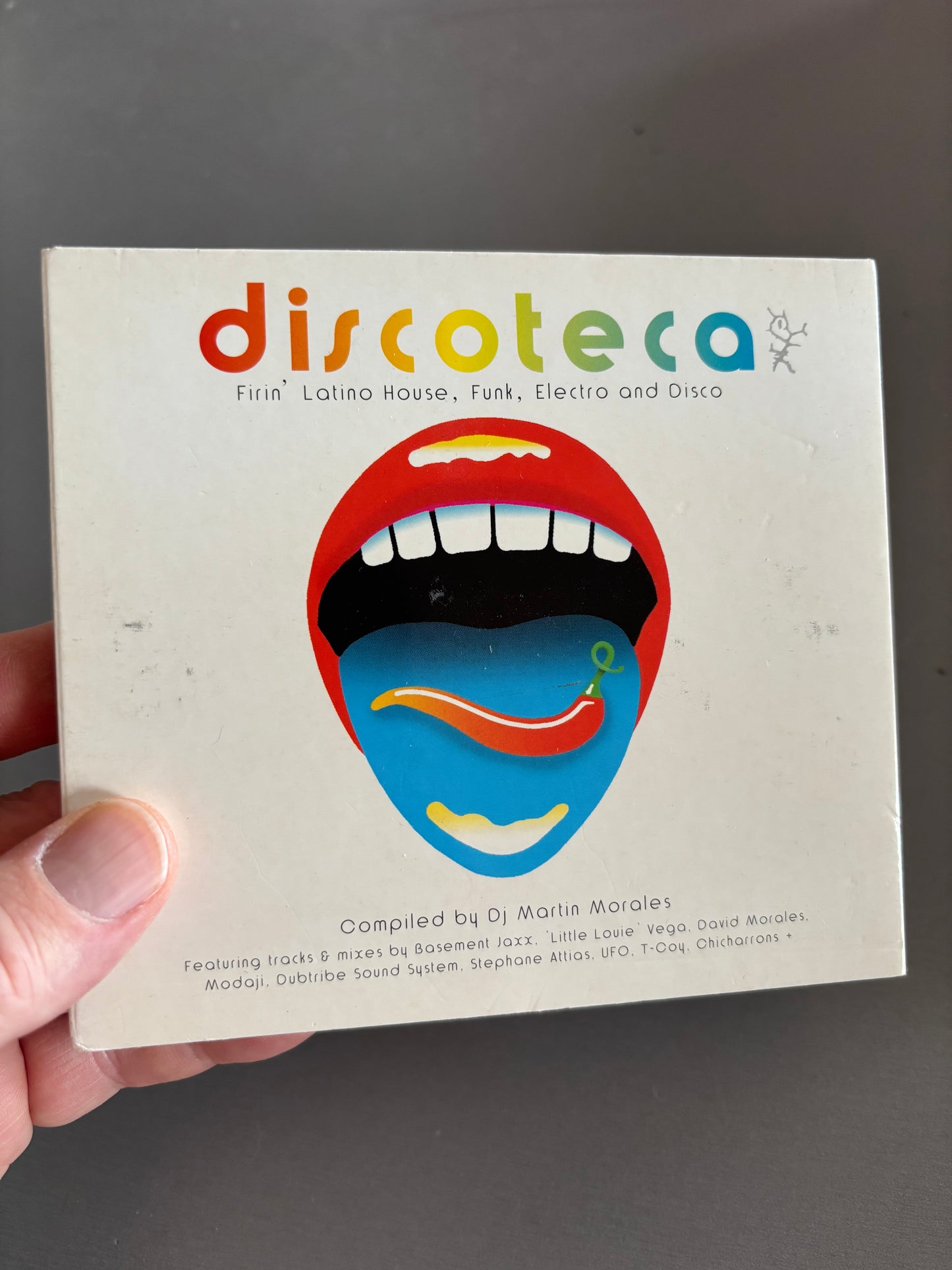 Discoteca: Firin’ Latino House, Funk, Electro and Disco Compiled by DJ Martin Morales, CD, Only official CD pressing, Ocho, UK 2001