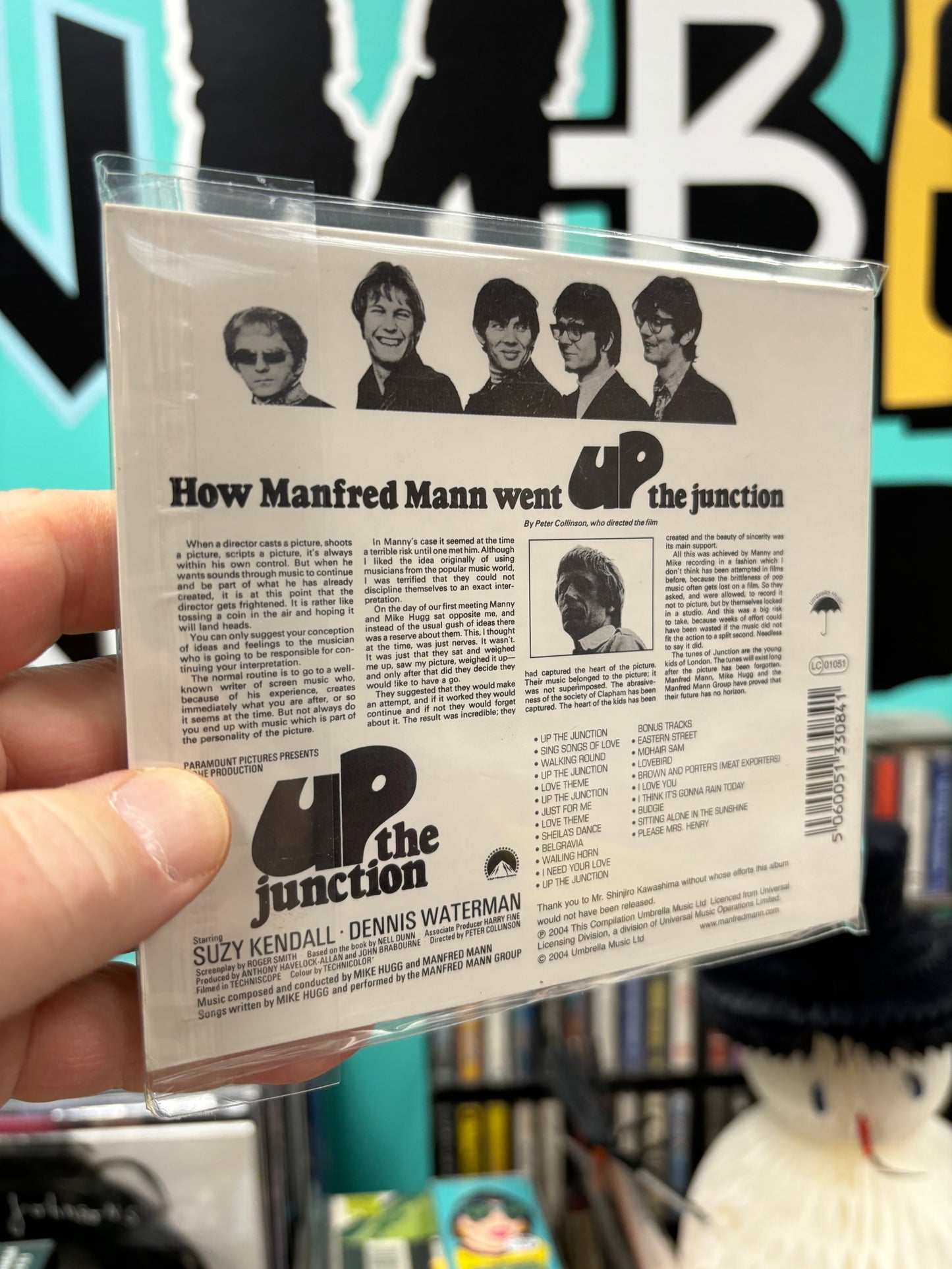 Manfred Mann: Go Up The Junction (Original Soundtrack Recording), CD, reissue, UK 2004