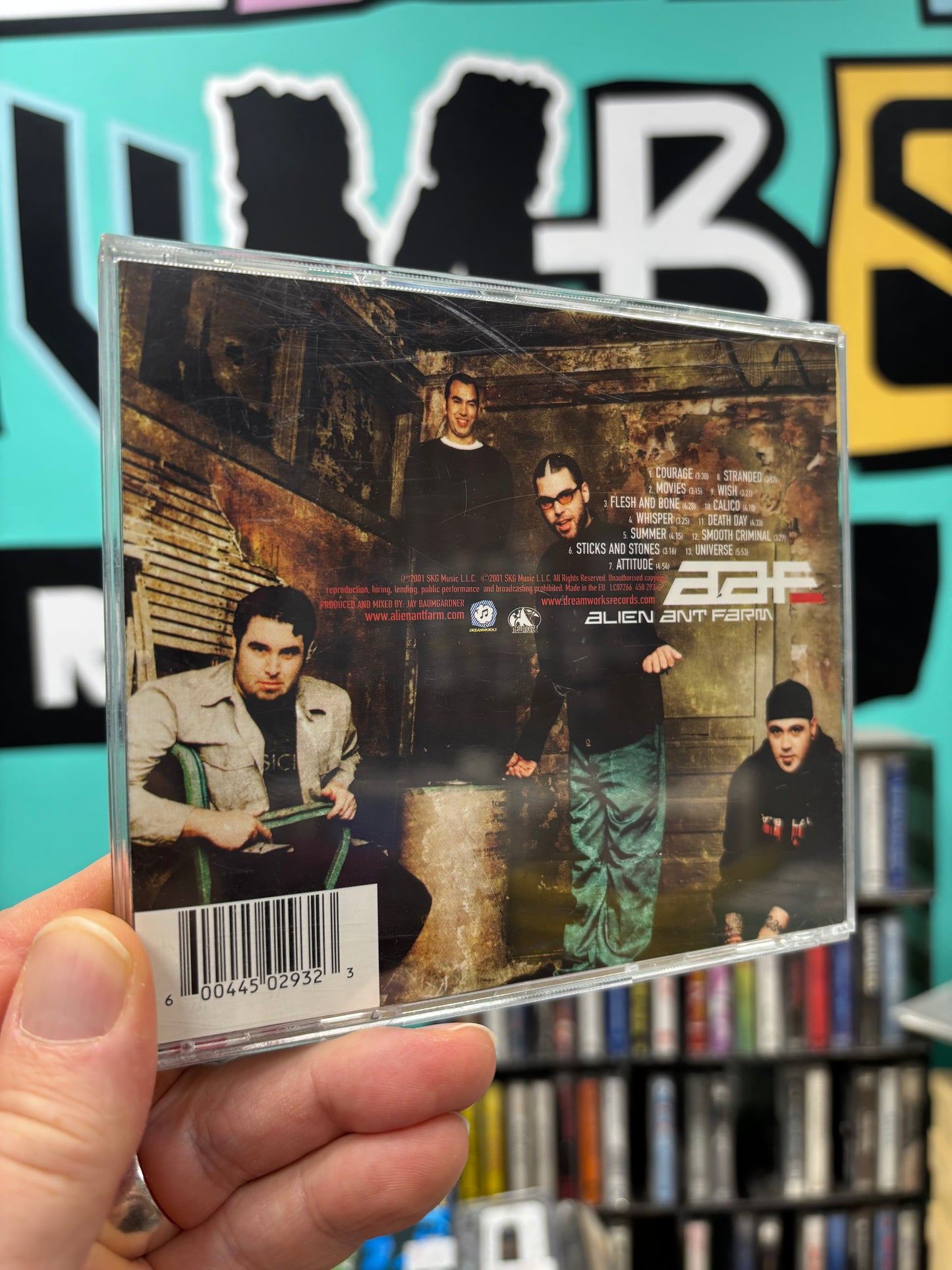 Alien Ant Farm: ANThology, CD, Newnoize, DreamWorks Records, Europe 2001