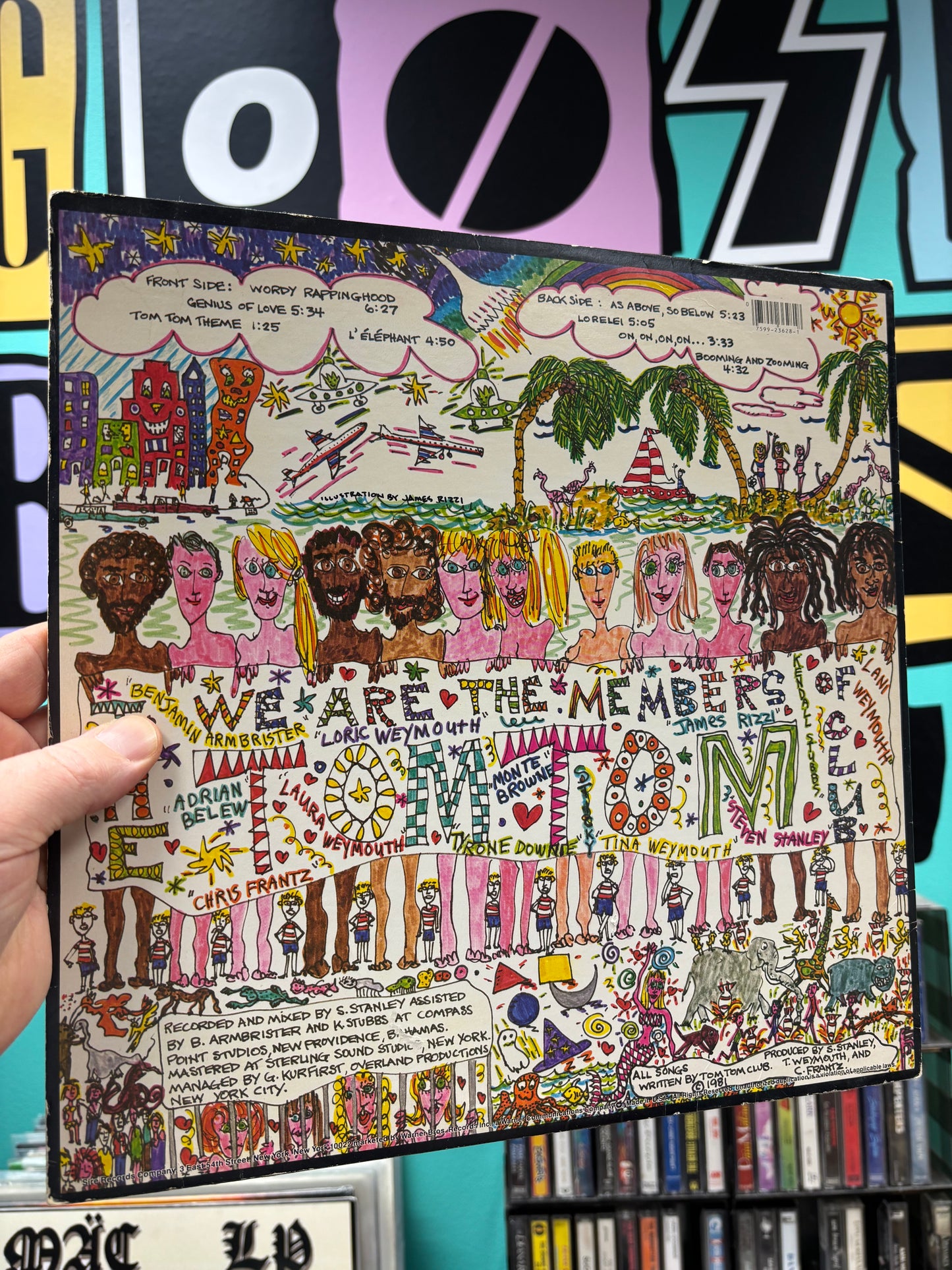 Tom Tom Club: Tom Tom Club, LP, Winchester Pressing, Sire, US 1981