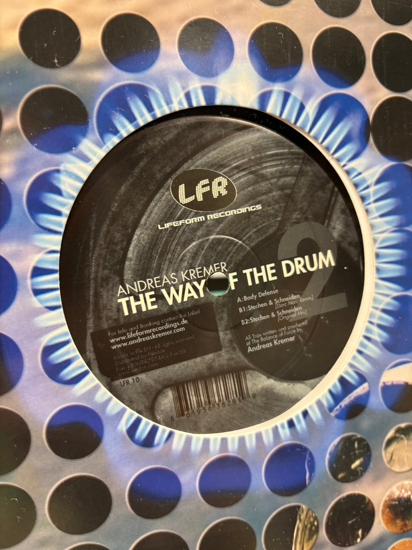 Andreas Kremer: The Way Of The Drum 2, 12inch, Only official pressing, Lifeform Recordings, Germany 2003