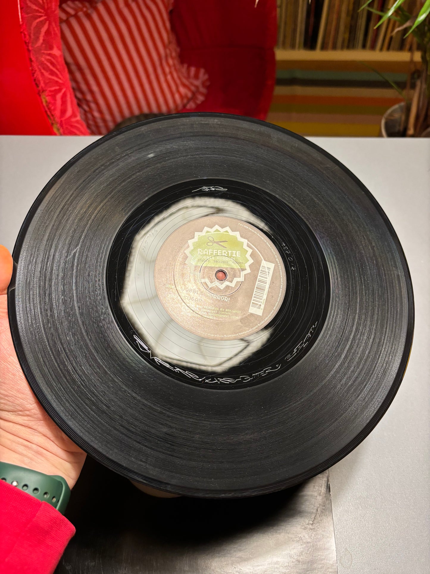 Raffertie: Wobble Horror!, 12inch, Only official pressing, Planet Mu, Seclusiasis, UK 2009