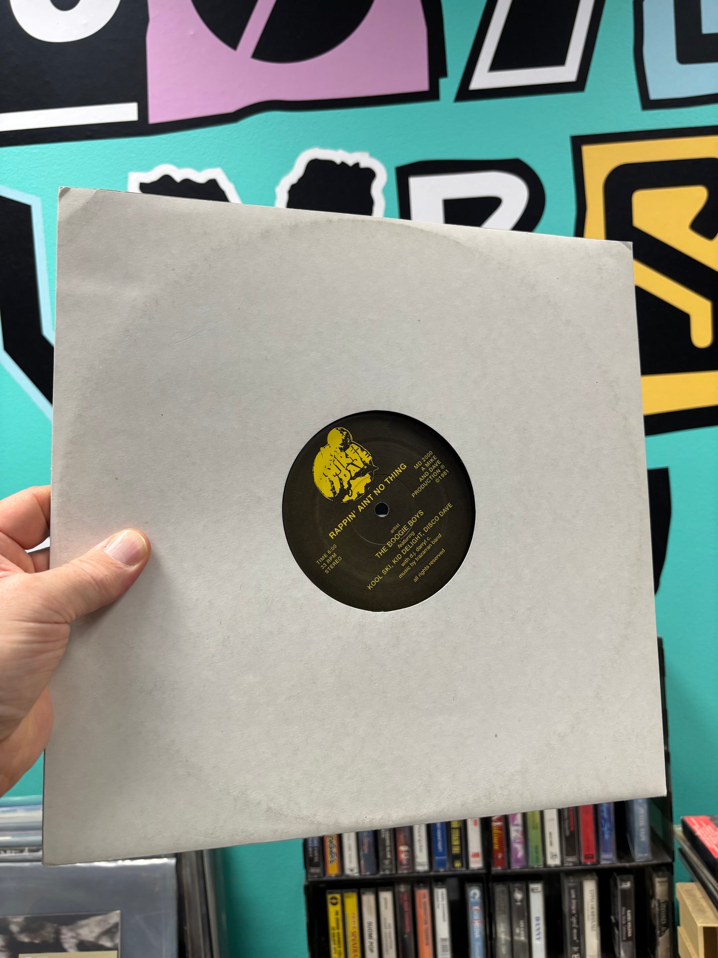 The Boogie Boys: Rappin’ Aint No Thing, 12inch, reissue, Mike & Dave Records, US year?