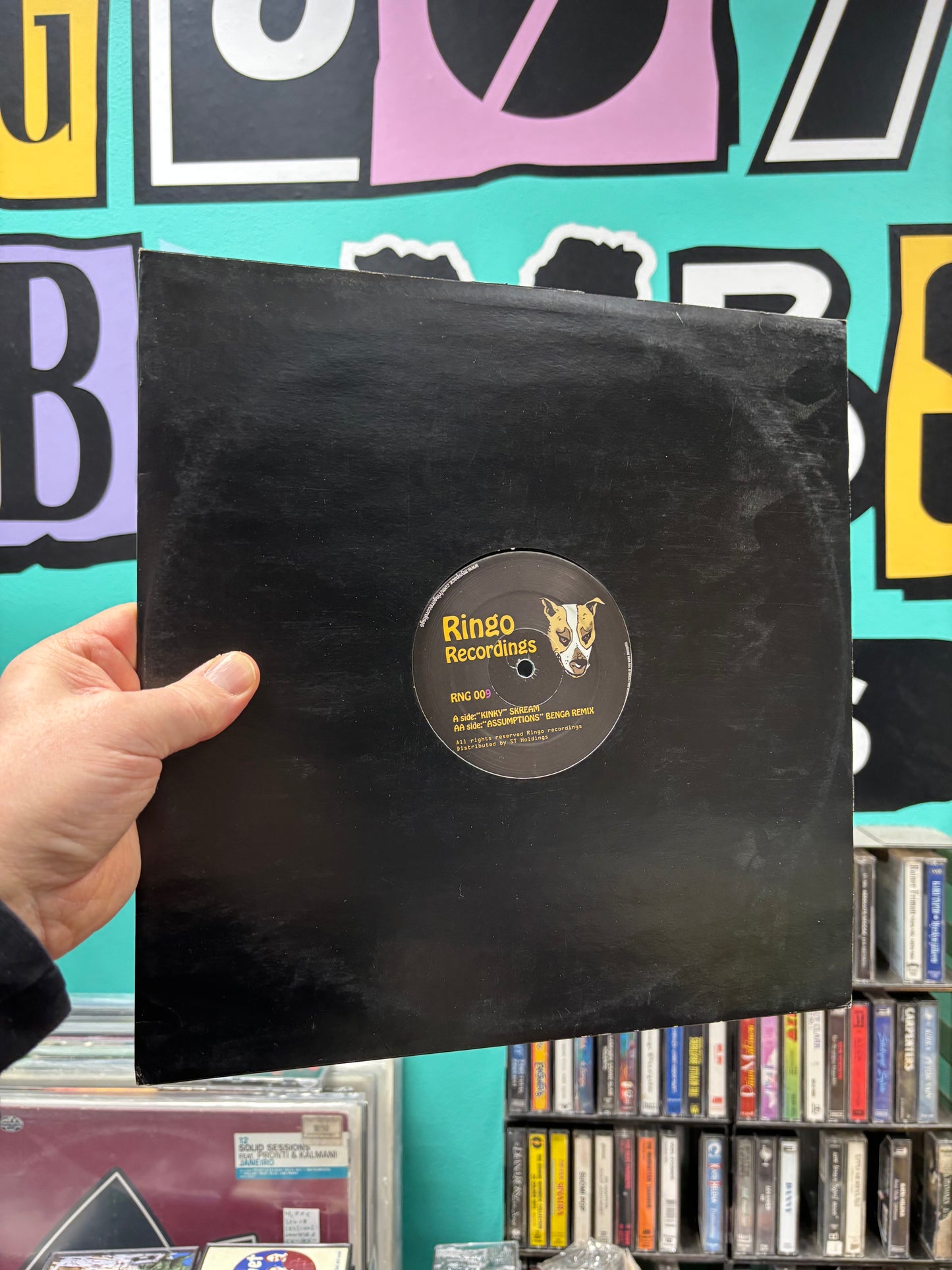 Skream & Benga & G Squad: Kinky/Assumptions (Benga Remix), 12inch, Ringo Records, UK 2010