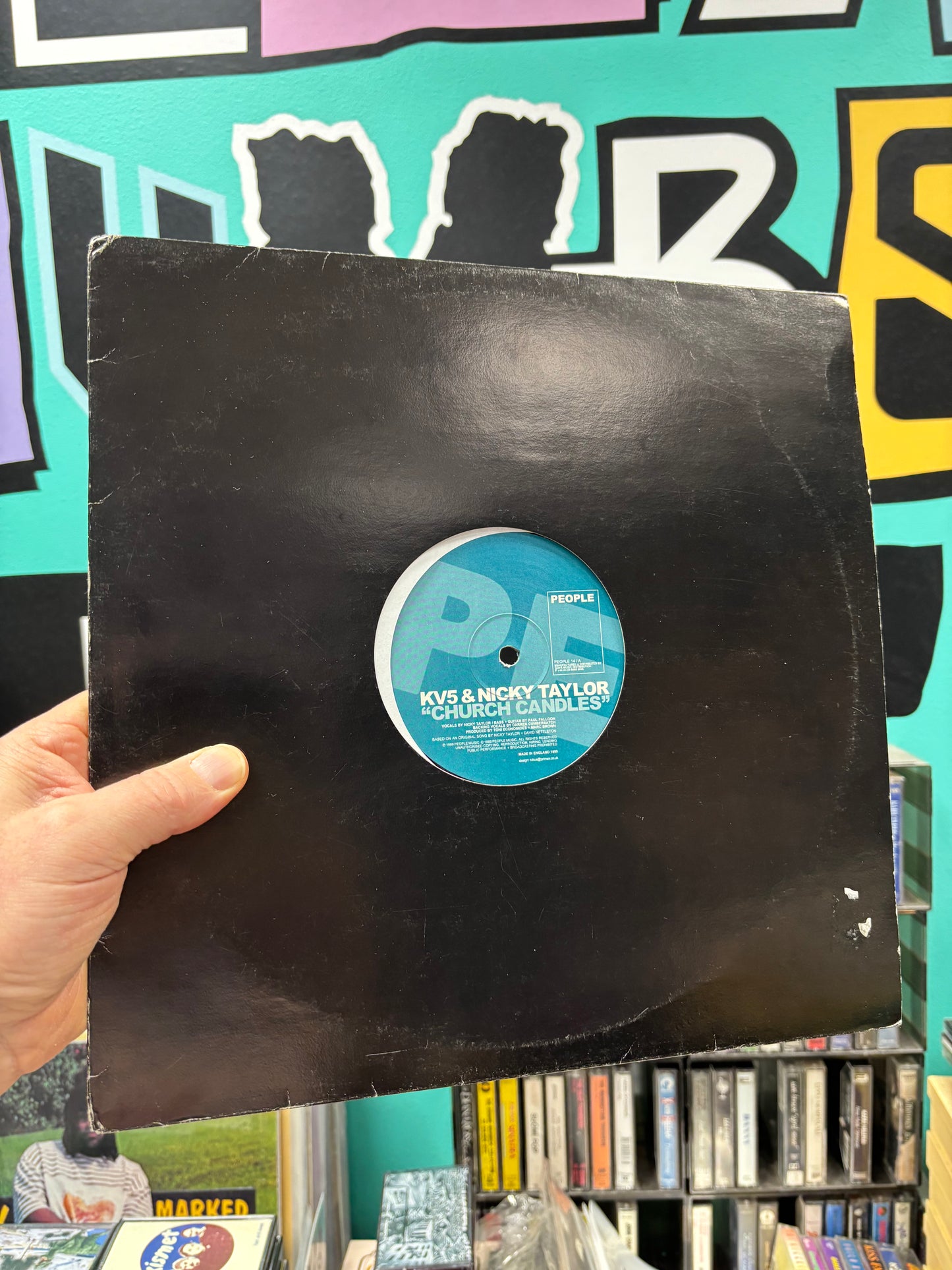 KV5 & Nicky Taylor: Church Candles, 12inch, Only official pressing, People, UK 1999