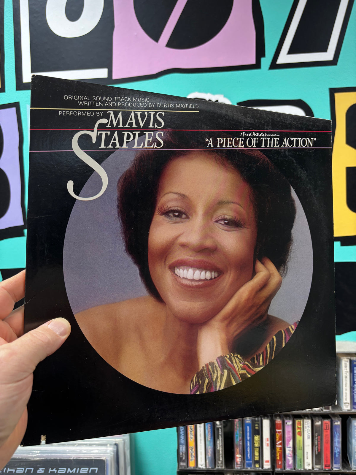 Mavis Staples: A Piece Of The Action, LP, Curtom, US 1977
