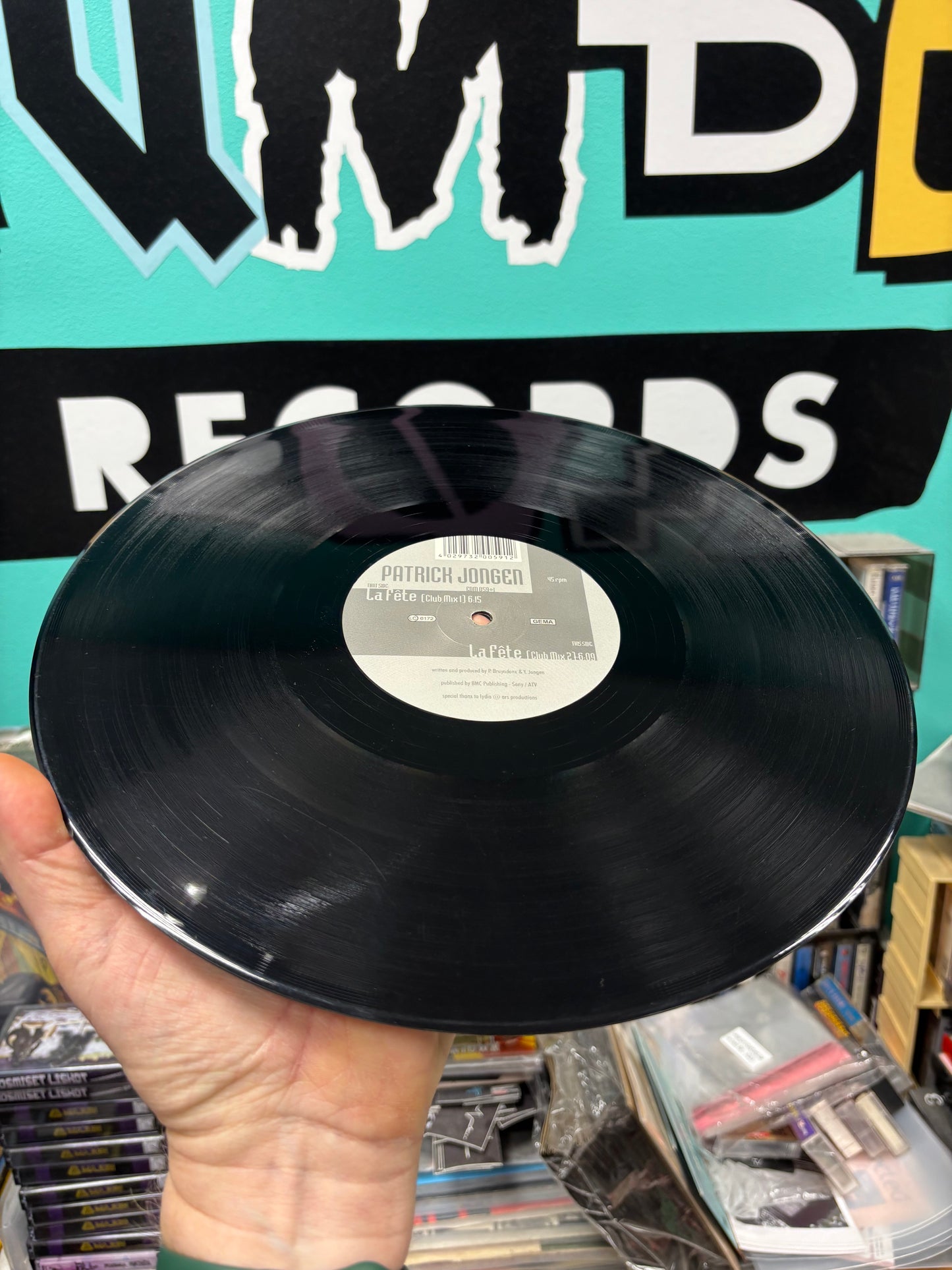 Patrick Jongen: La Fête, 12inch, 1st pressing, EDM, Germany 2001