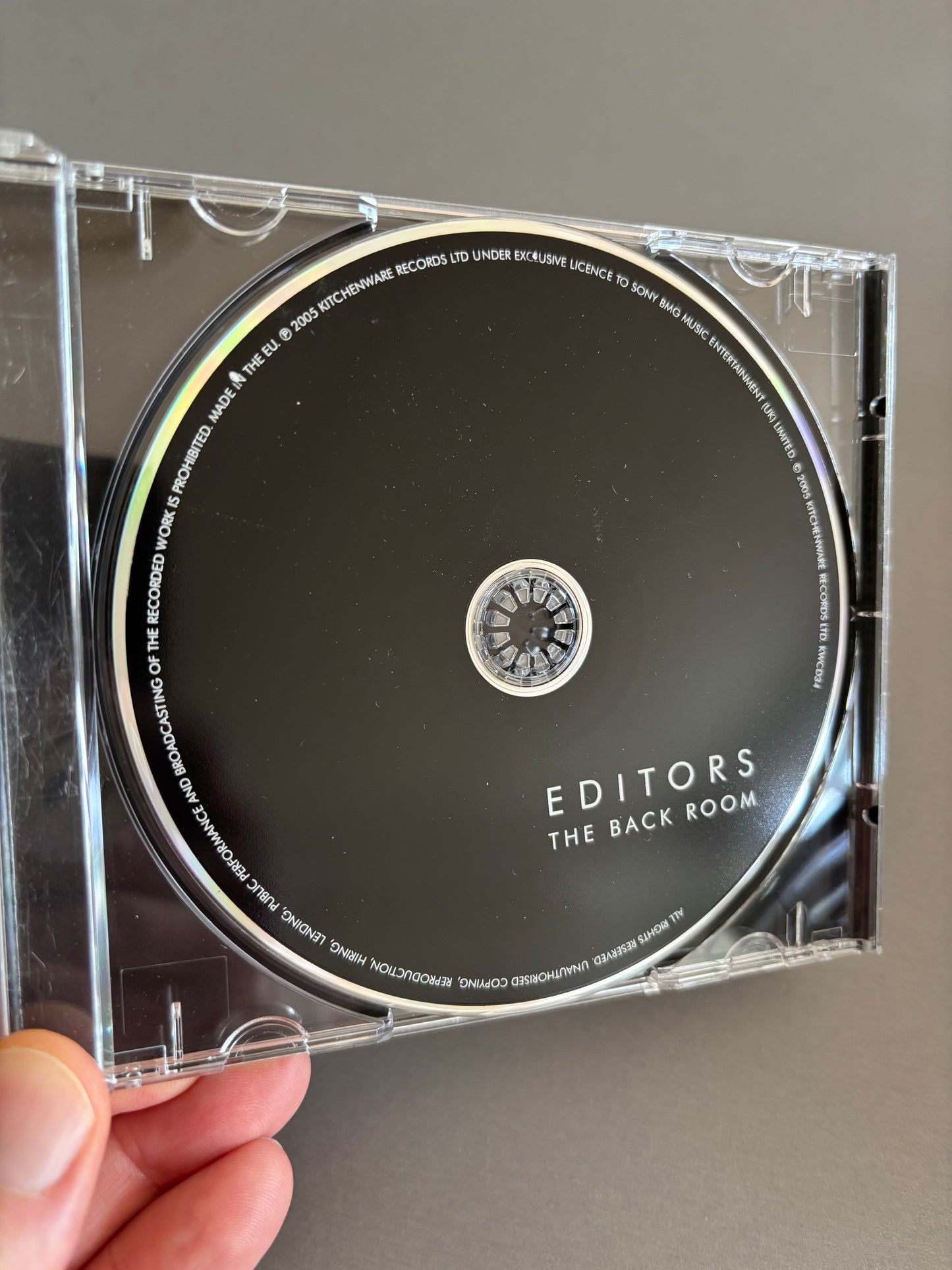 Editors: The Back Room, CD, Kitchenware Records, UK 2005