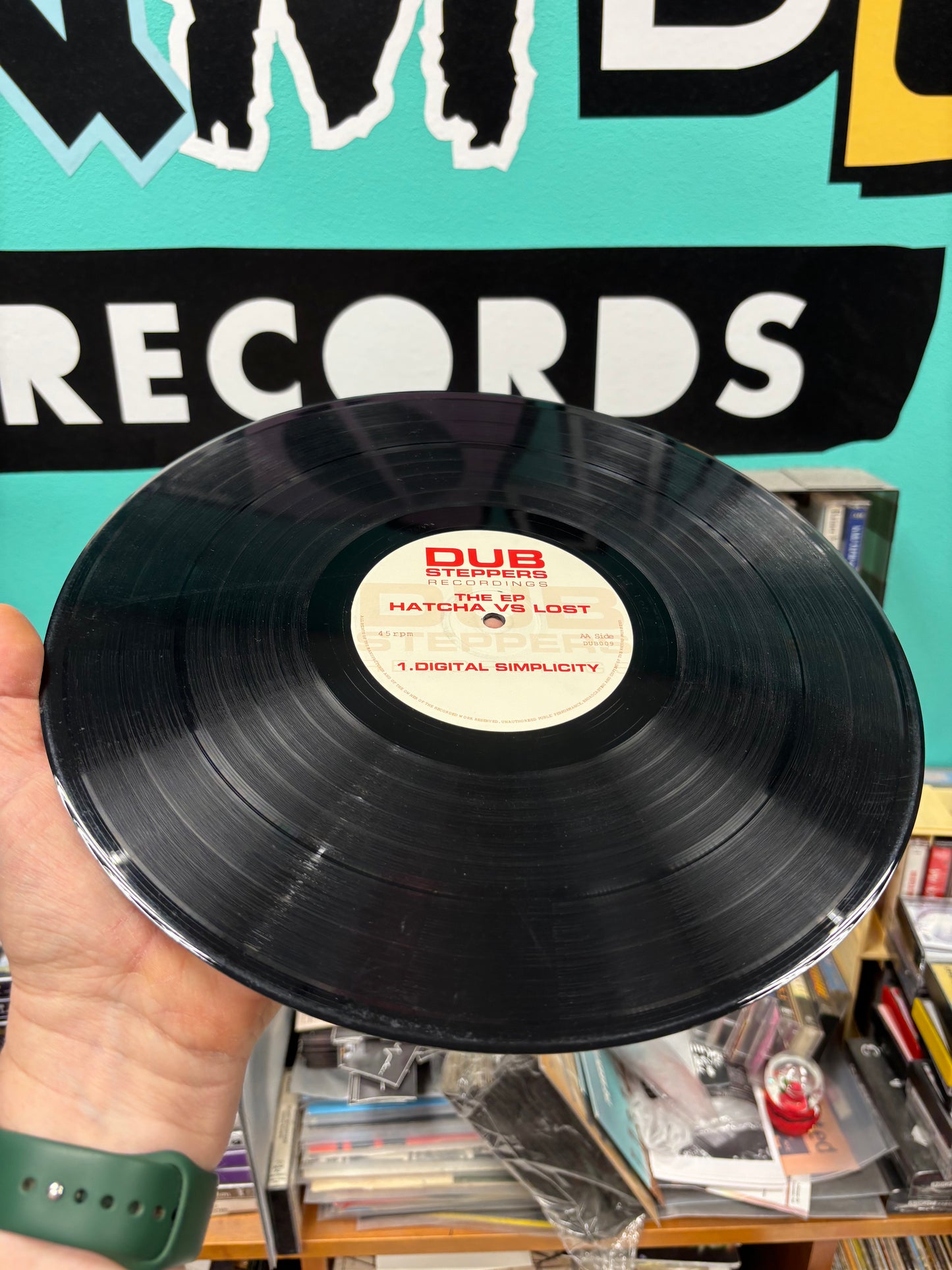 Hatcha vs Lost: The EP, 12inch, Only official pressing, Dub Steppers Records, UK 2009