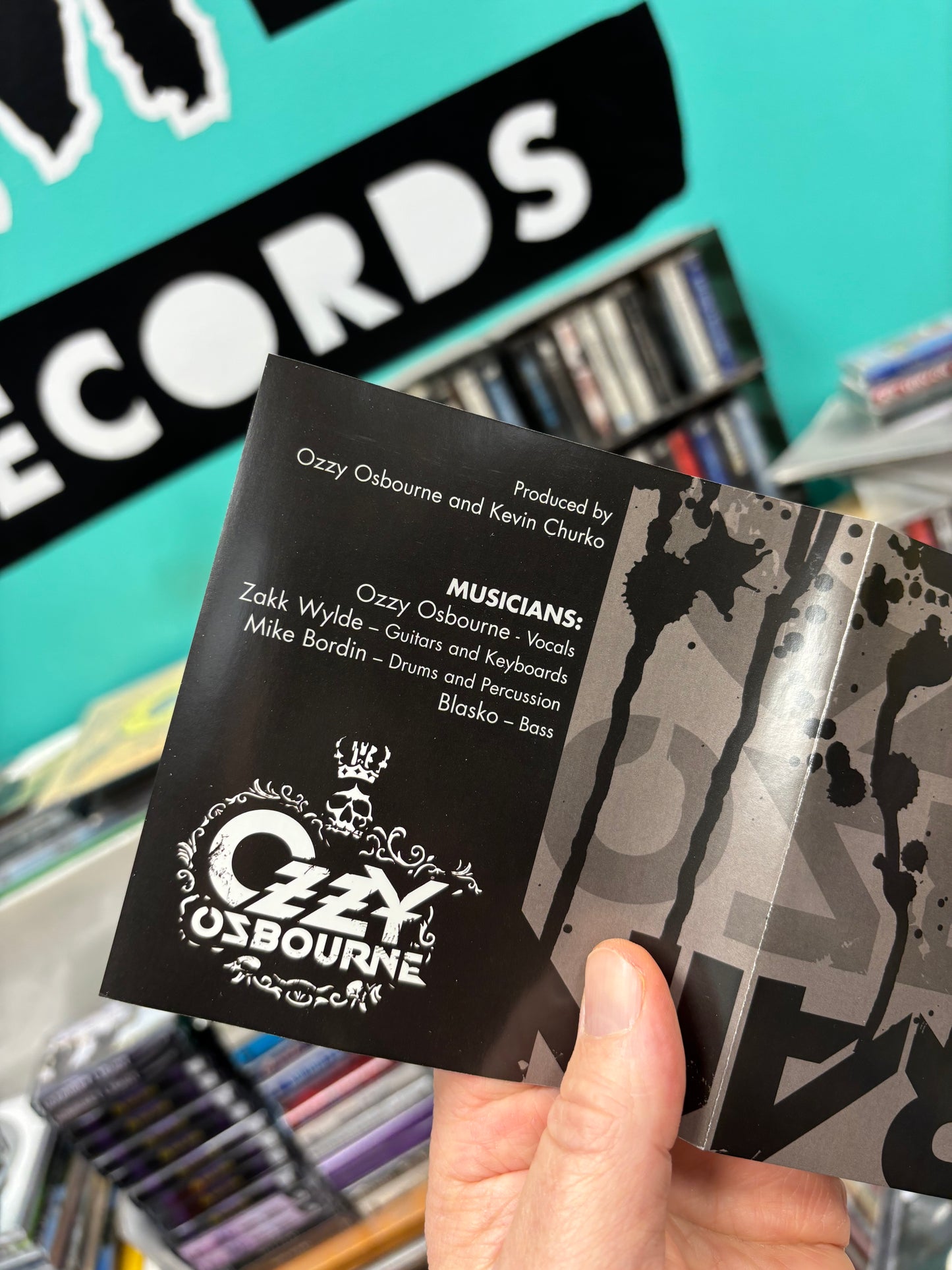 Ozzy Osbourne: Black Rain, CD, Epic, Sony BMG, Europe 2007