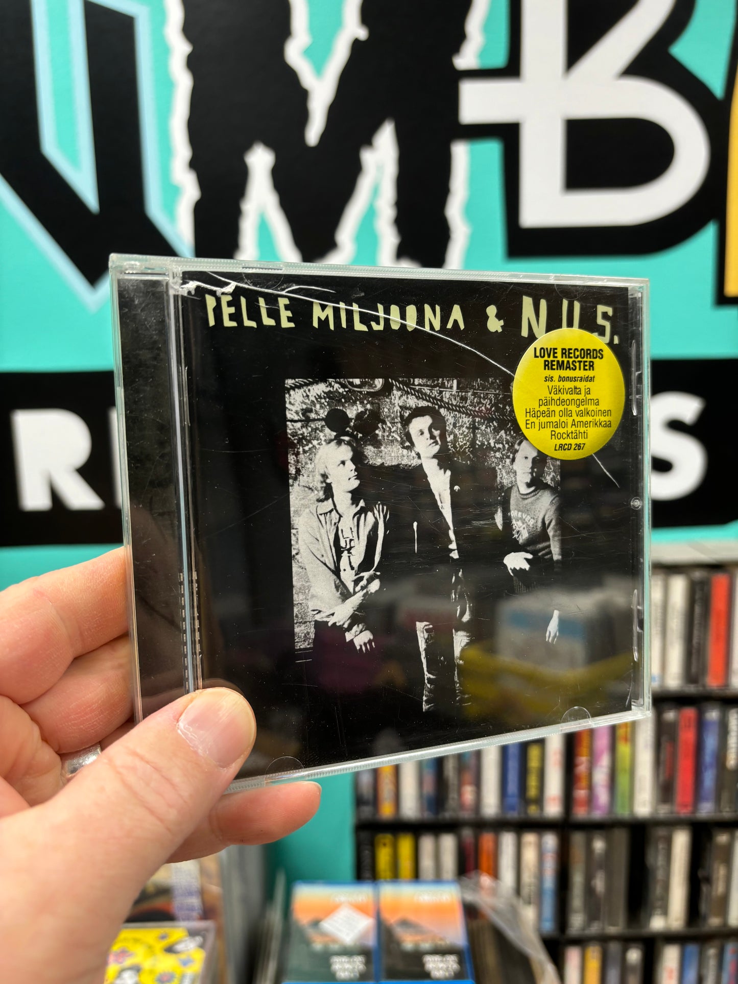 Pelle Miljoona & N.U.S. : Pelle Miljoona & N.U.S., CD, reissue, remastered, Love Records, Siboney, Finland 2005