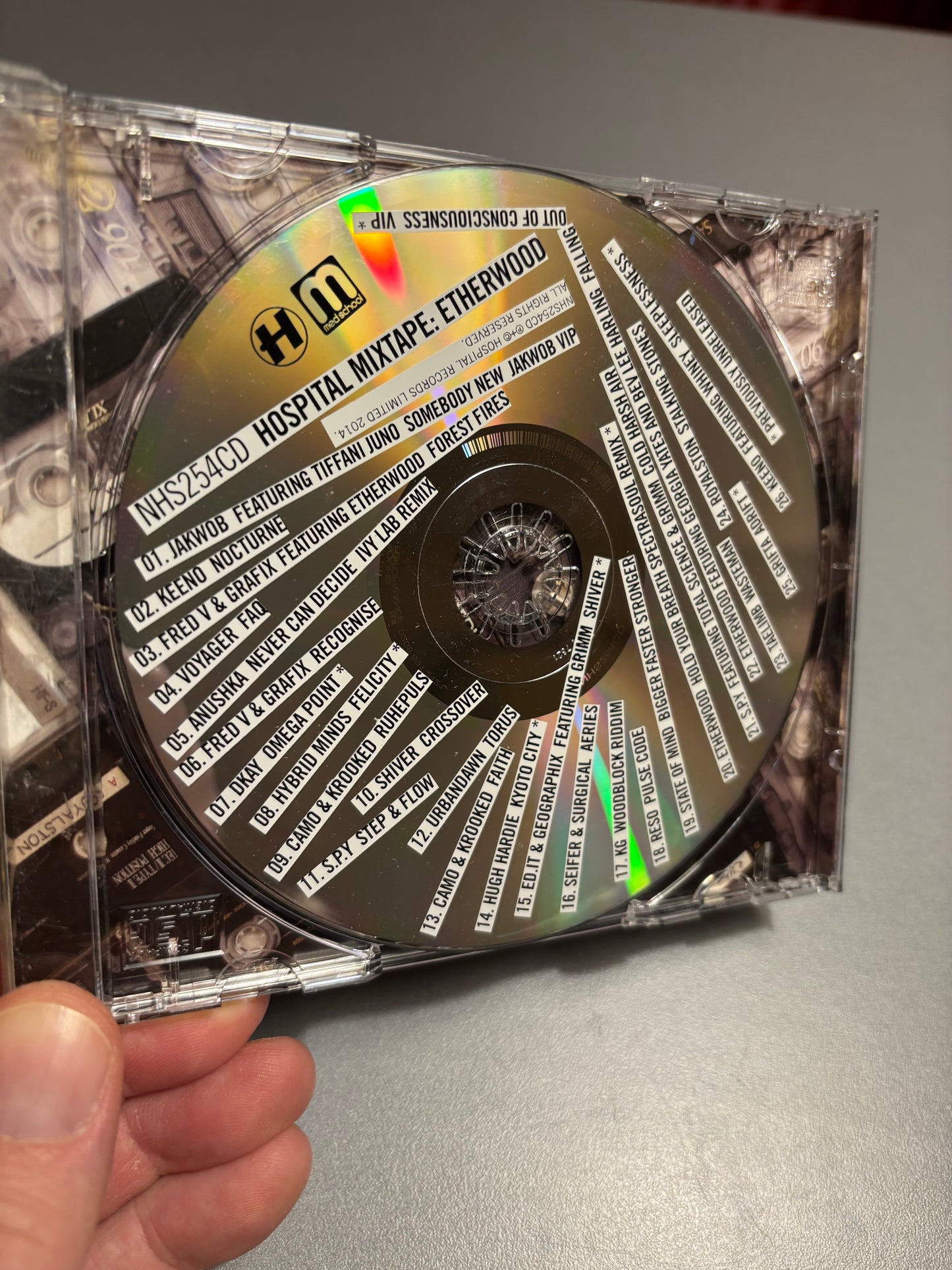 Hospital Mixtape: Etherwood, CD, Only pressing, Hospital Records, UK 2014