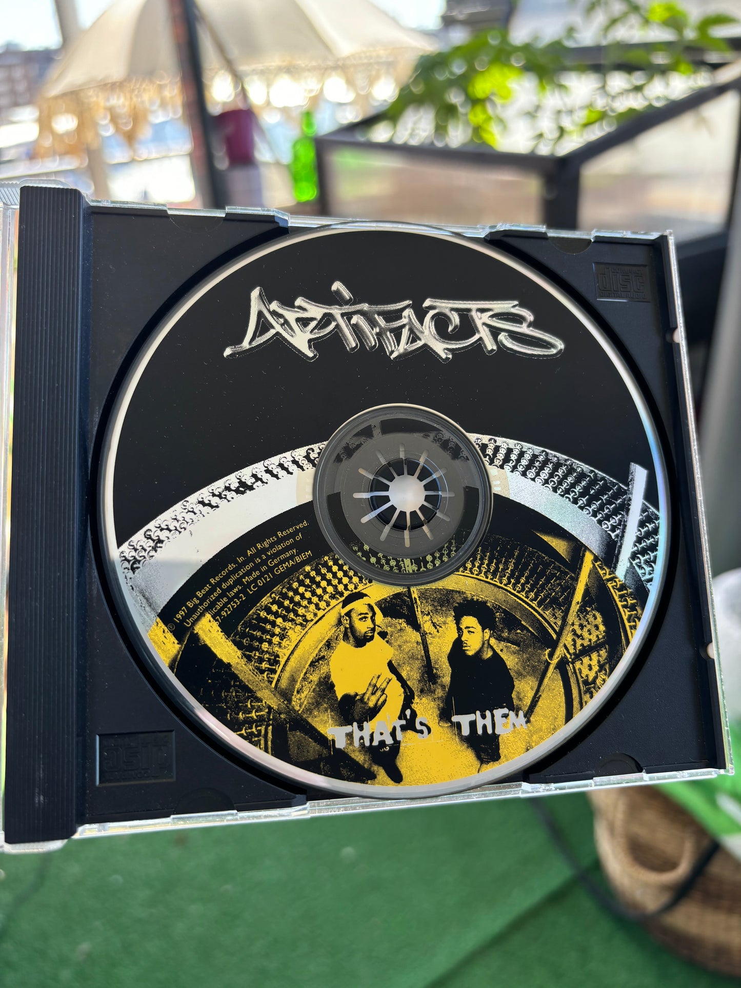 Artifacts: That’s Them, CD, 1st pressing Europe, Big Beat, Atlantic, Europe 1997