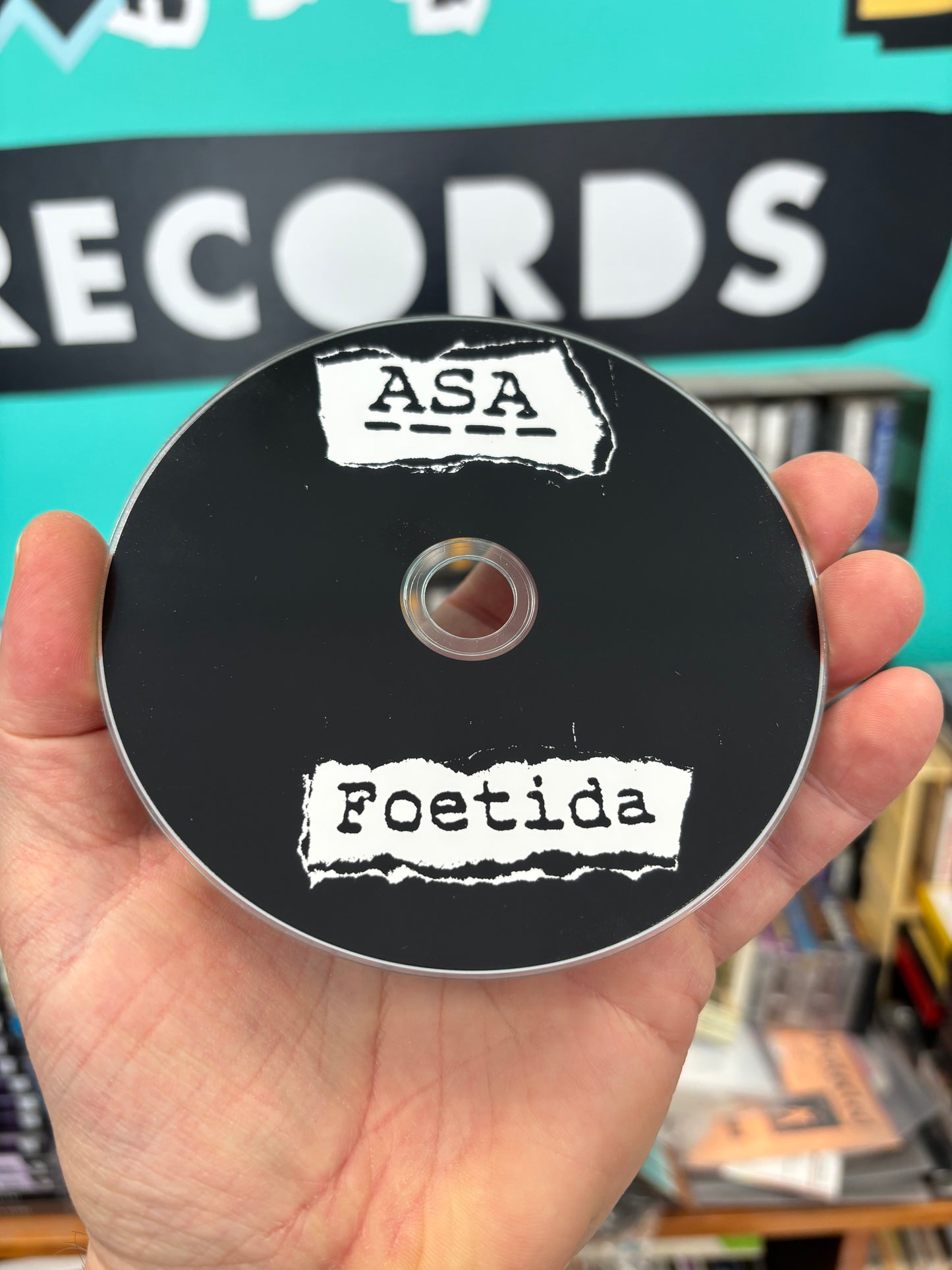 Asa: Foetida, CD, promo, Only pressing, Not On Label, Self Released, Finland 2007