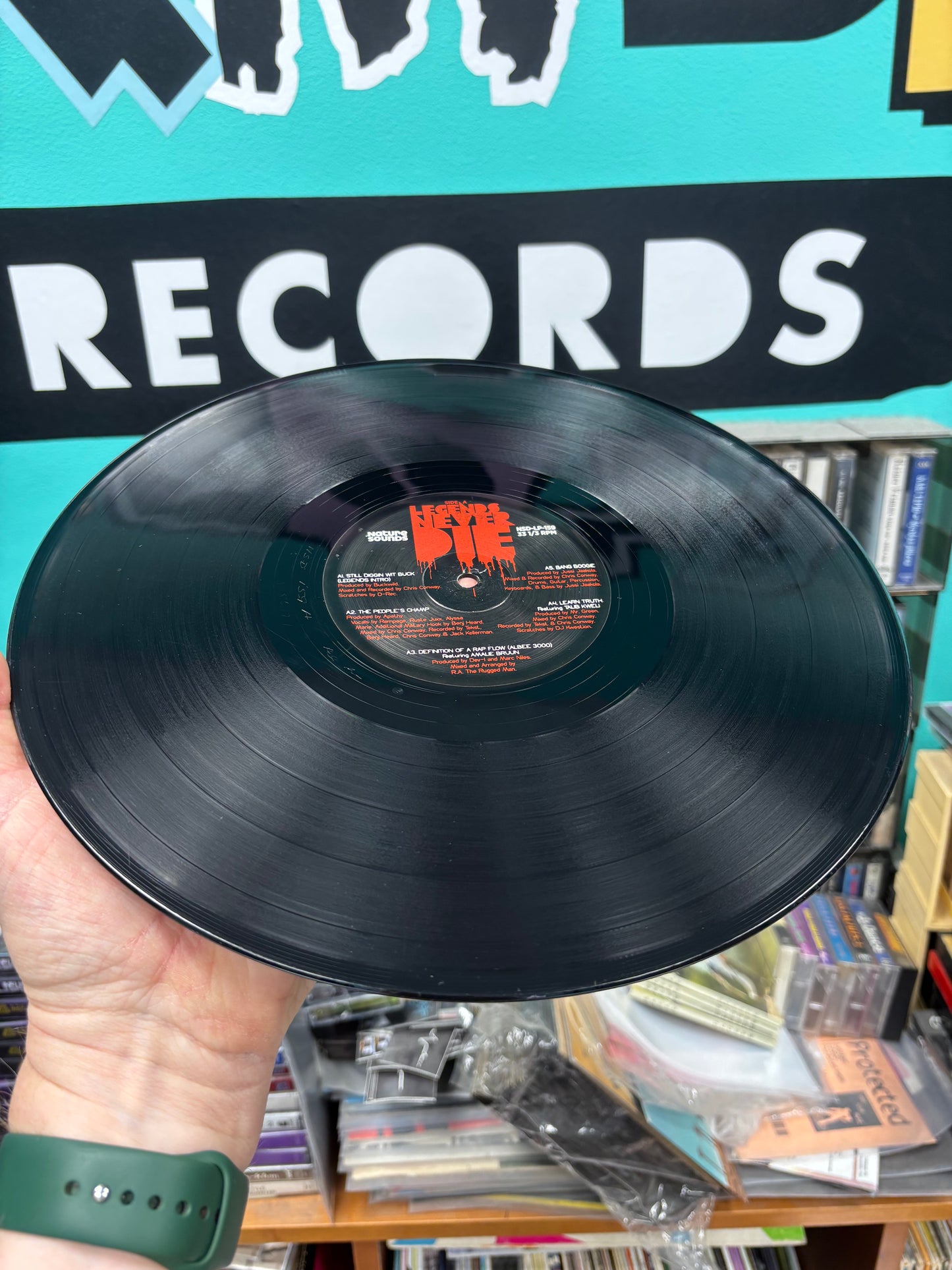 R.A. The Rugged Man: Legends Never Die, 2LP, OG pressing, Nature Sounds, Fat Beats, US 2013