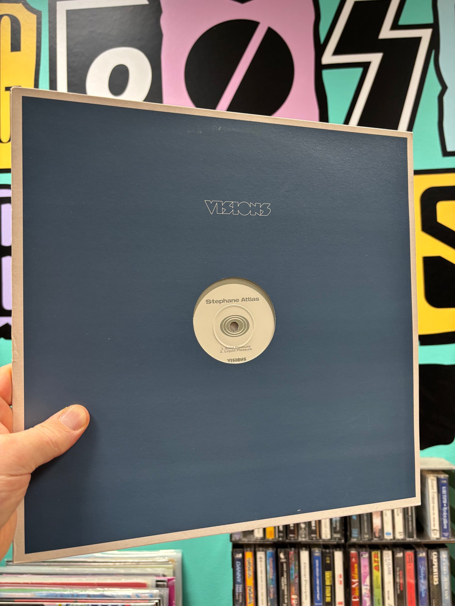 Stephane Attias: Solid Pleasure, 12inch, Only official pressing, Visions Inc, UK 2001