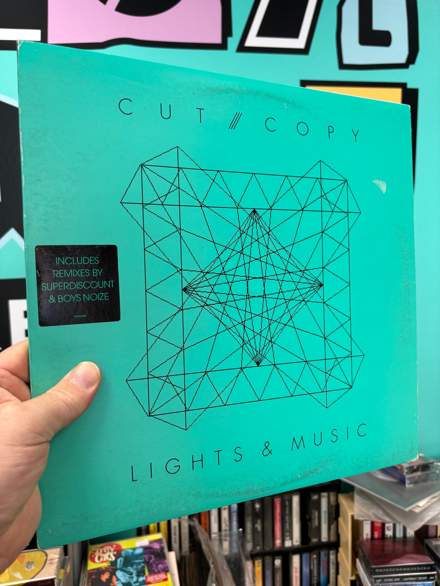 Cut Copy: Lights & Music, 12inch, 1st pressing, Modular Recordings, UK 2008