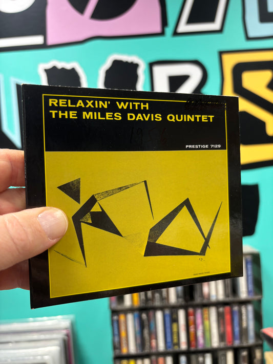 The Miles Davis Quintet: Relaxin’ With The Miles Davis Quintet, CD, reissue, remastered, Original Jazz Classics, Fantasy, Prestige, Germany year?