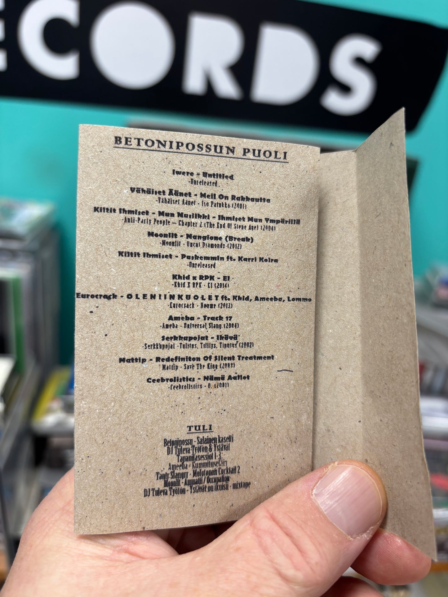 Betonipossu & Tuleva Työtön: Suomiksaus osa 2, repress, Limited Edition, Mixed, C-cassette, Ghetto Tyylit, Finland 2022