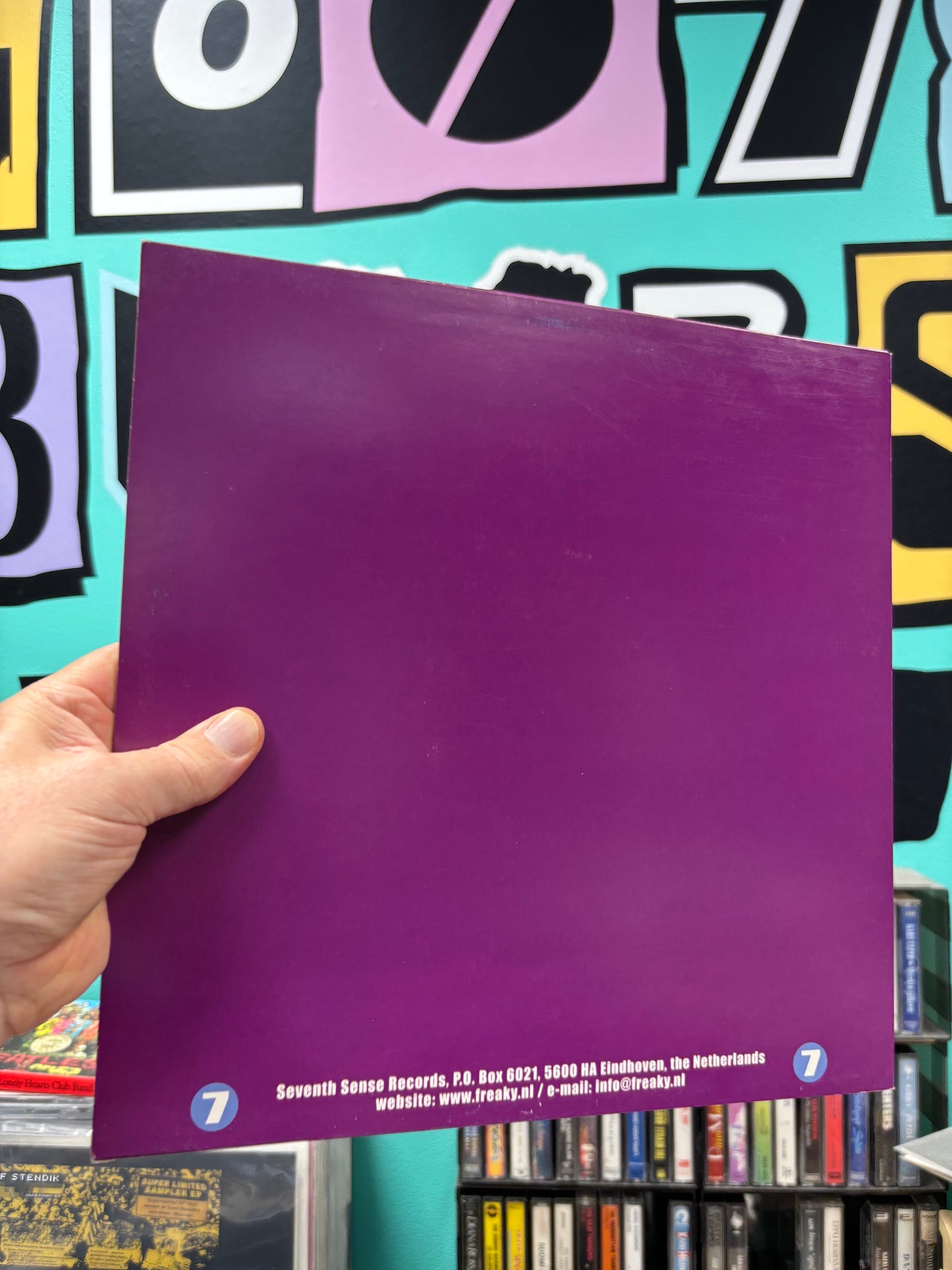 Pale-X: Modifier, 12inch, Only pressing, Seventh Sense Records, Netherlands 2002