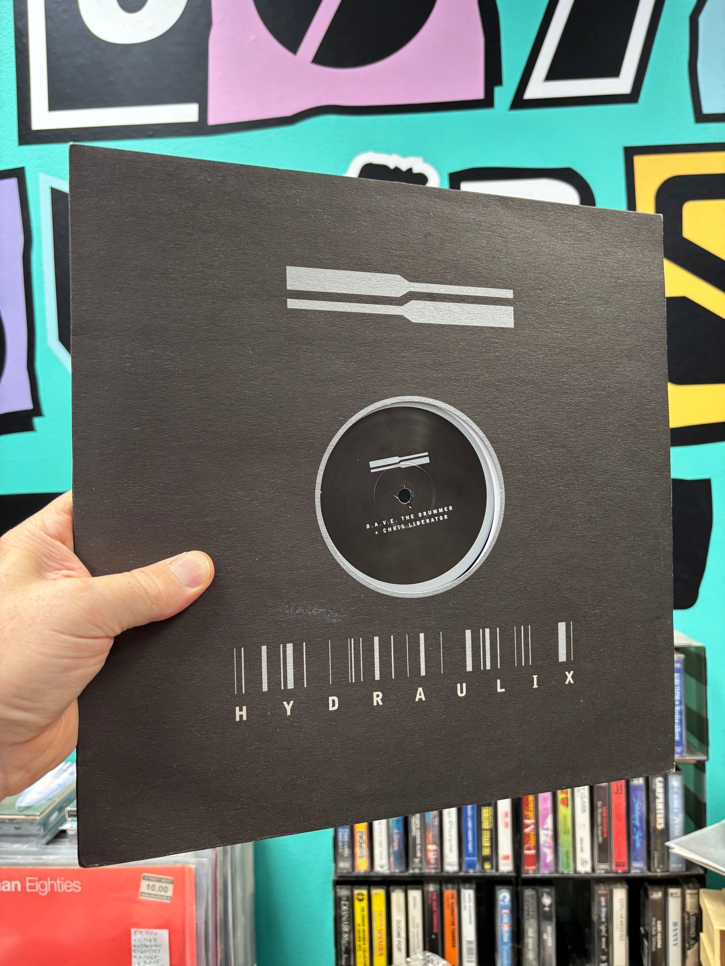 D.A.V.E. The Drummer + Chris Liberator: Hydraulix 8, 12inch, Only pressing, Hydraulix, UK 2001