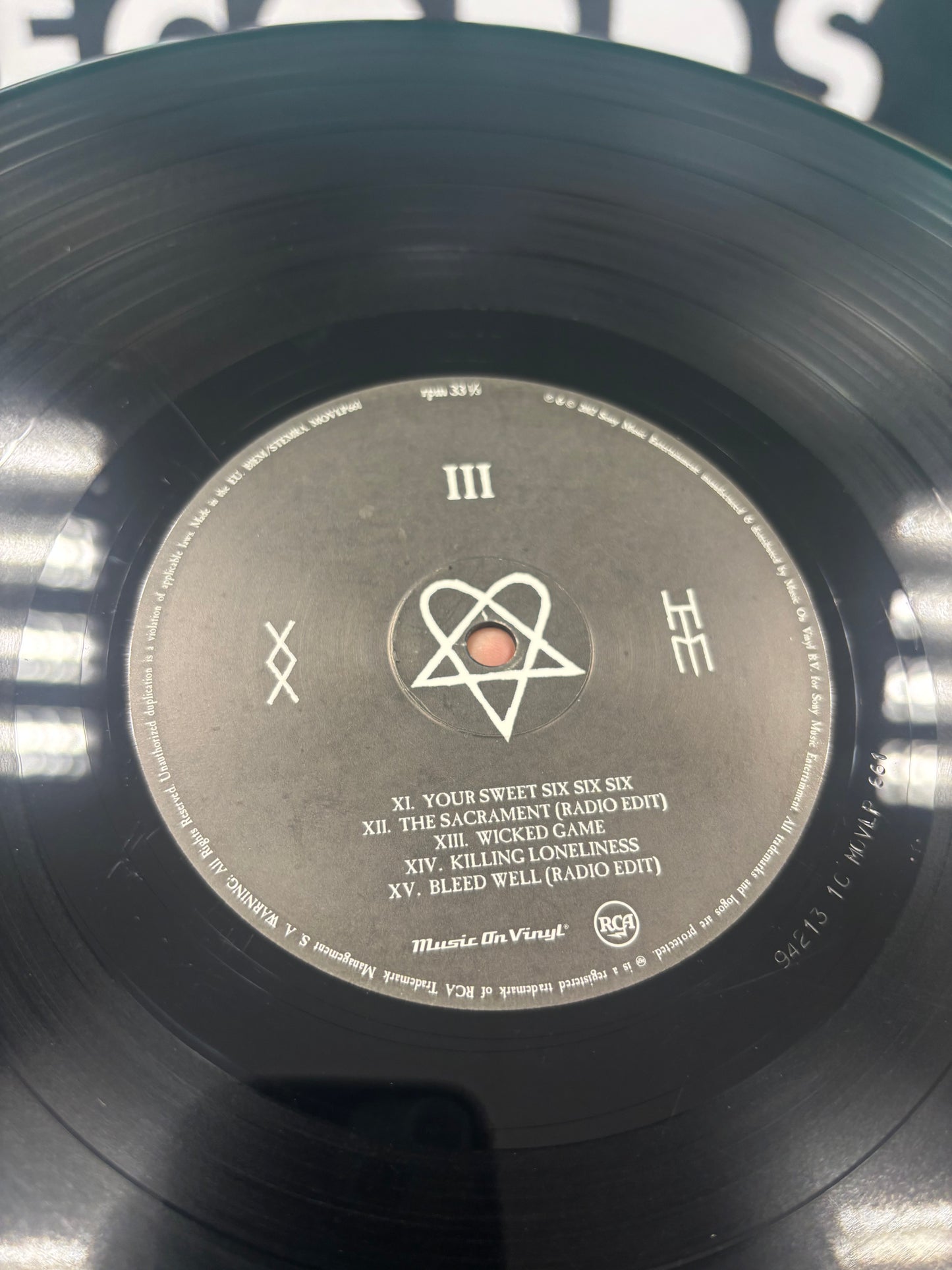 HIM: XX - Two Decades Of Love Metal, 2LP, gatefold, compilation, Music On Vinyl, Sony Music, Europe 2012
