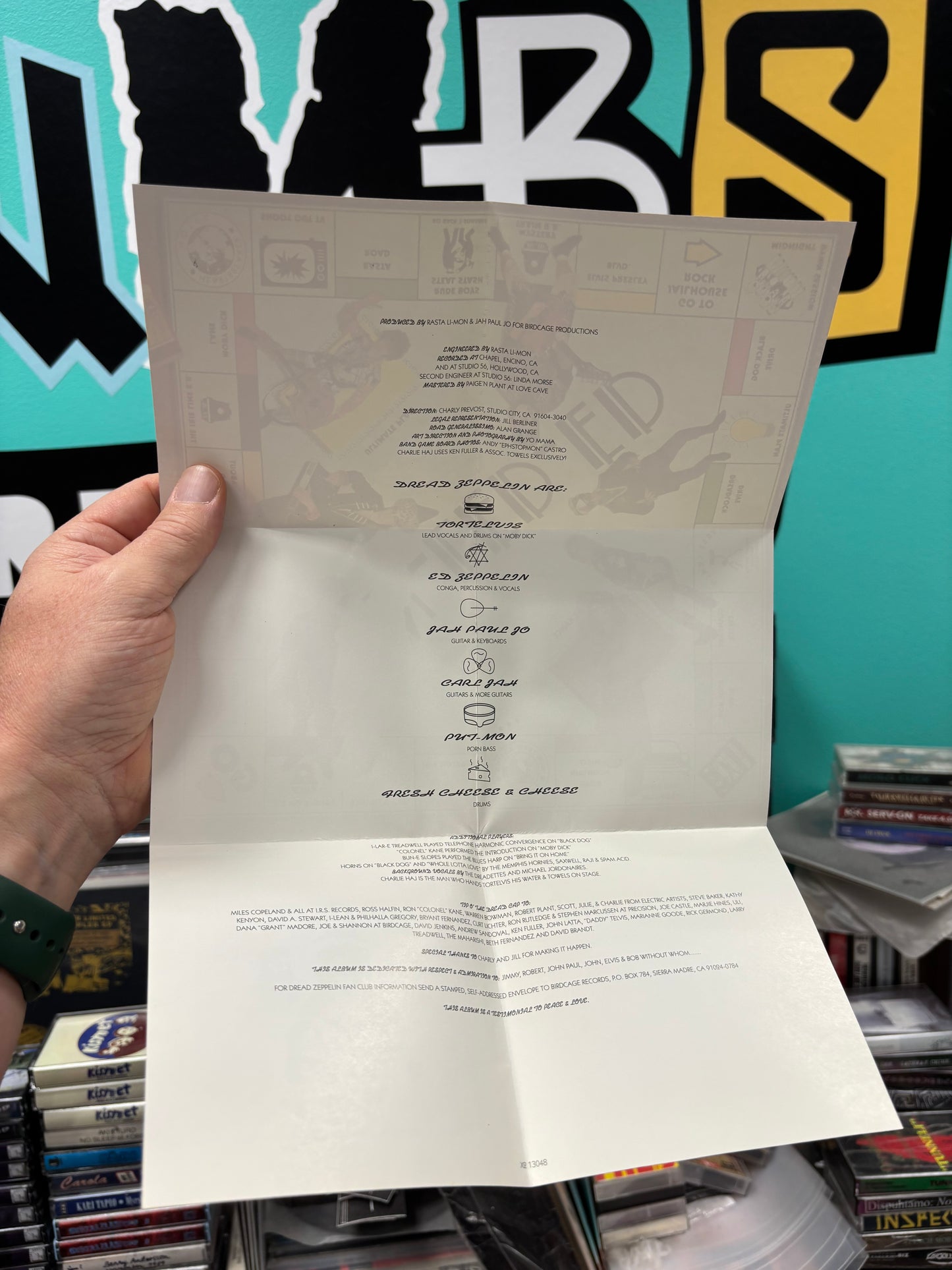 Dread Zeppelin: Un-Led-Ed, CD, reissue, I.R.S. Records, US year?