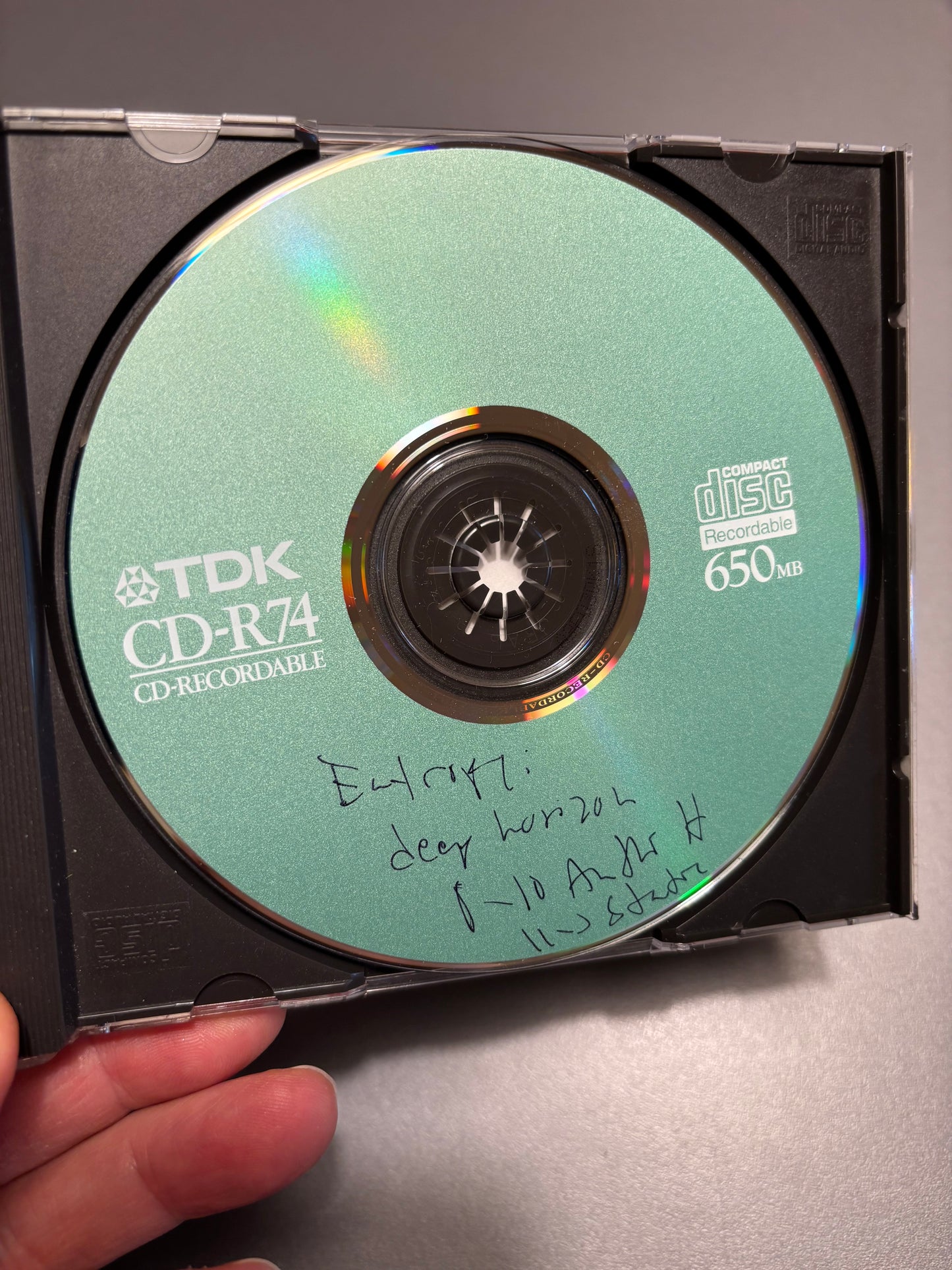 Antti H. & Static: Entropy: The Deep Horizon, CDr, Only pressing, mix, Not On Label, Finland 90’s?