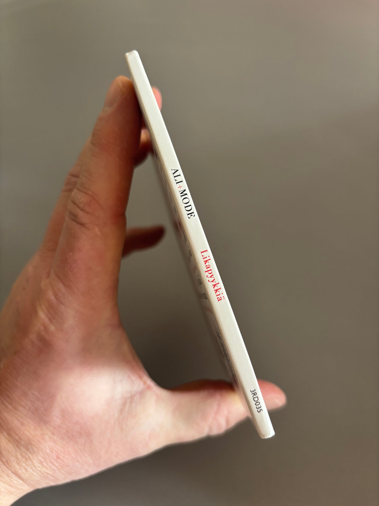 Ali + Mode: Likapyykkiä, CD, Only pressing, 3rd Rail Music, Finland 2014