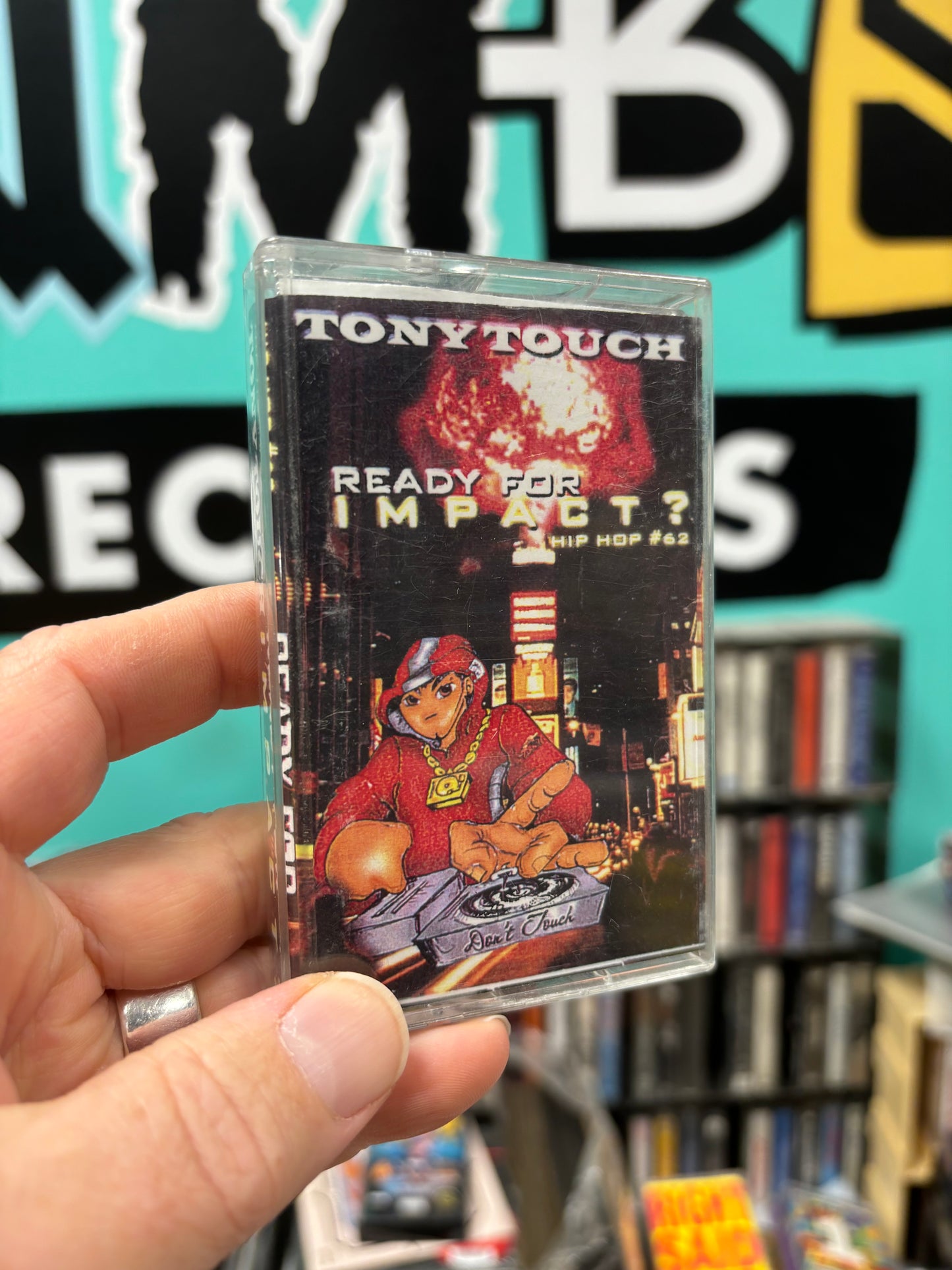 Tony Touch - #62: Ready For Impact?, C-cassette, 1st pressing, Only tape pressing, Tape Kingz, US 1999