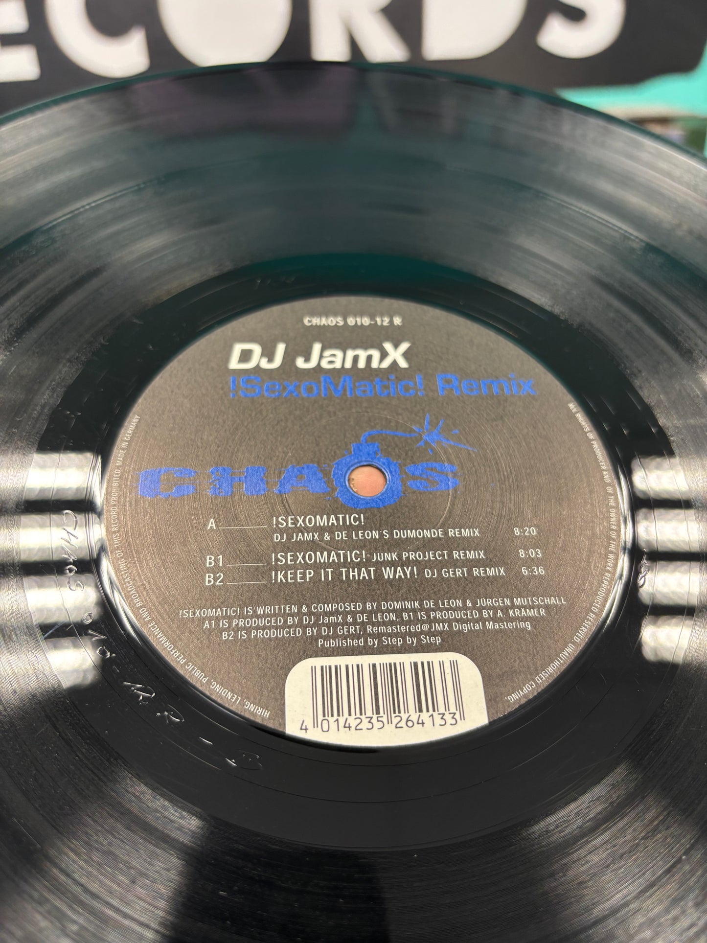 DJ JamX: !SexoMatic Remixes, 12inch, Chaos Records, Germany 2000