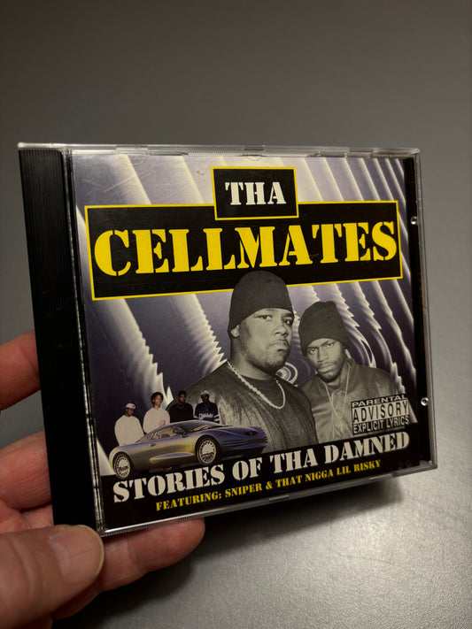 Tha Cellmates: Stories Of Tha Damned, CD, 1st pressing, Only CD pressing, Brutal Records, Priority Records, US 1996
