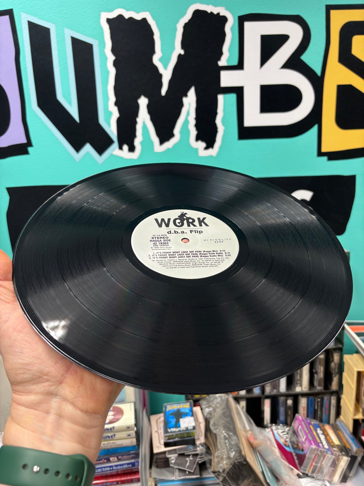 Dba Flip: It’s Friday Night (Just Got Paid), 12inch, 1st pressing, Work, US 1996