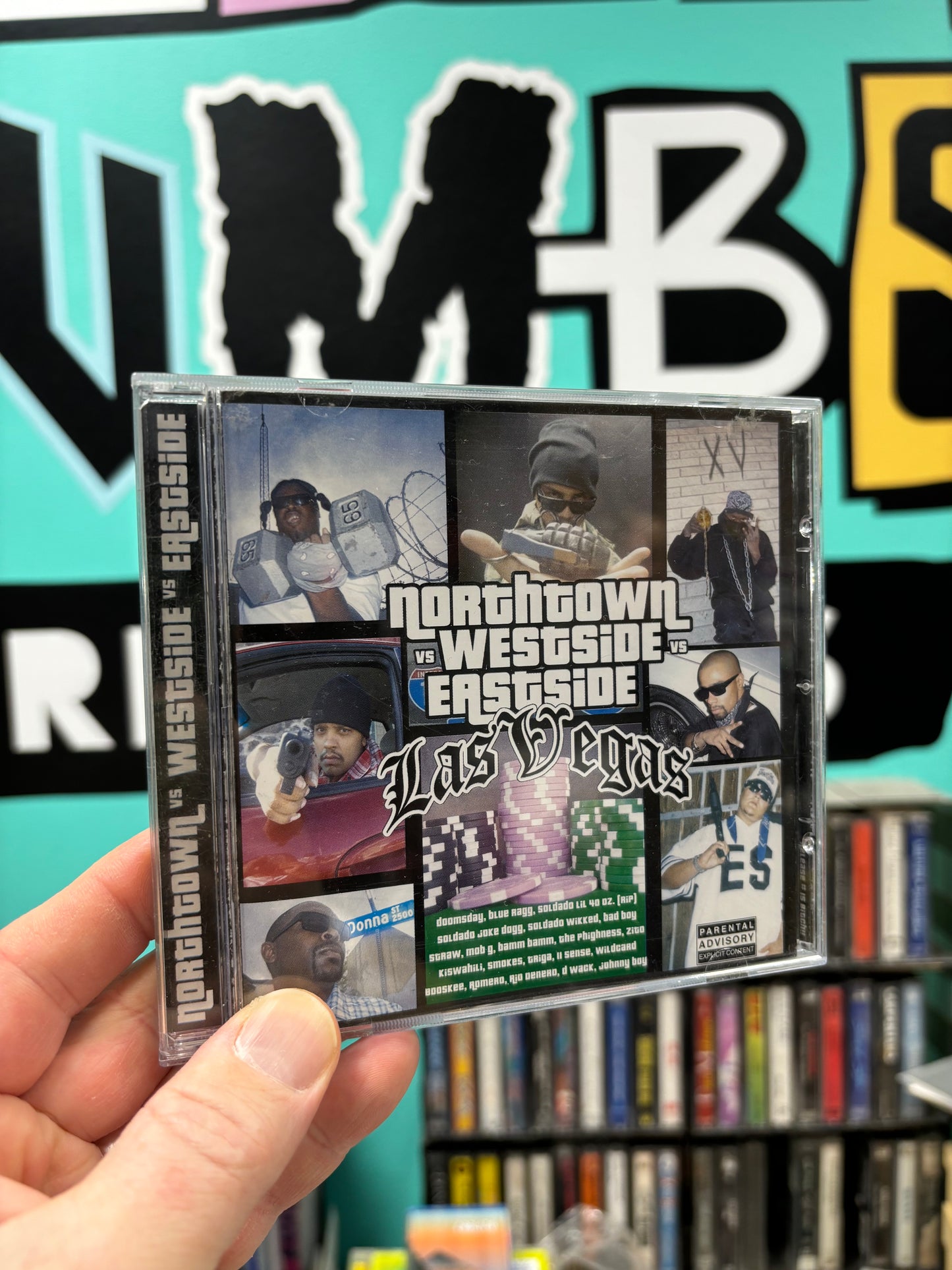 Doomsday Productions - Northtown Vs Westside Vs Eastside, Las Vegas, CD, Only pressing, Cin City Records, US 2005