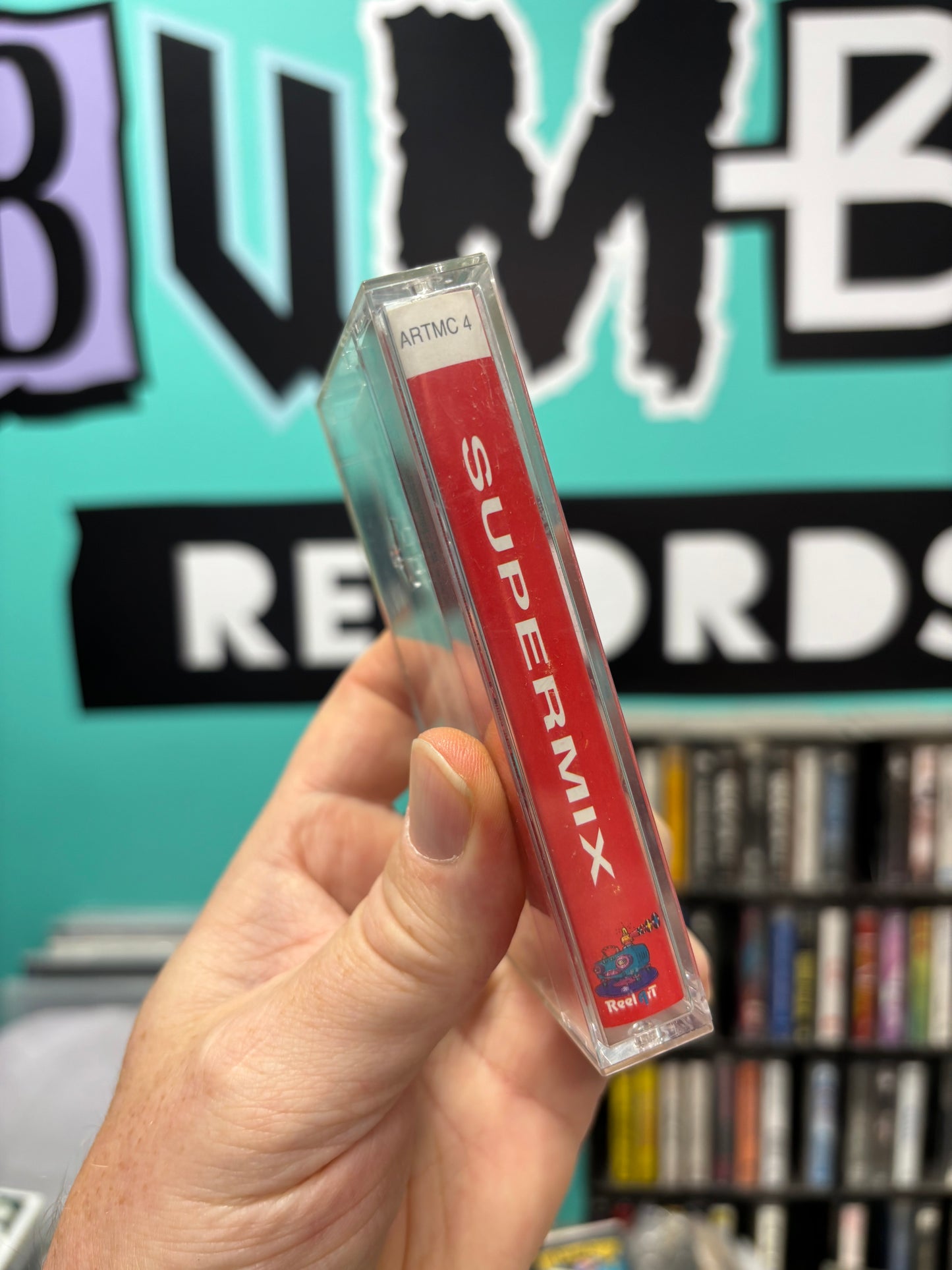 Supermix, cassette, Only cassette pressing, Reel Art, Finland 1992