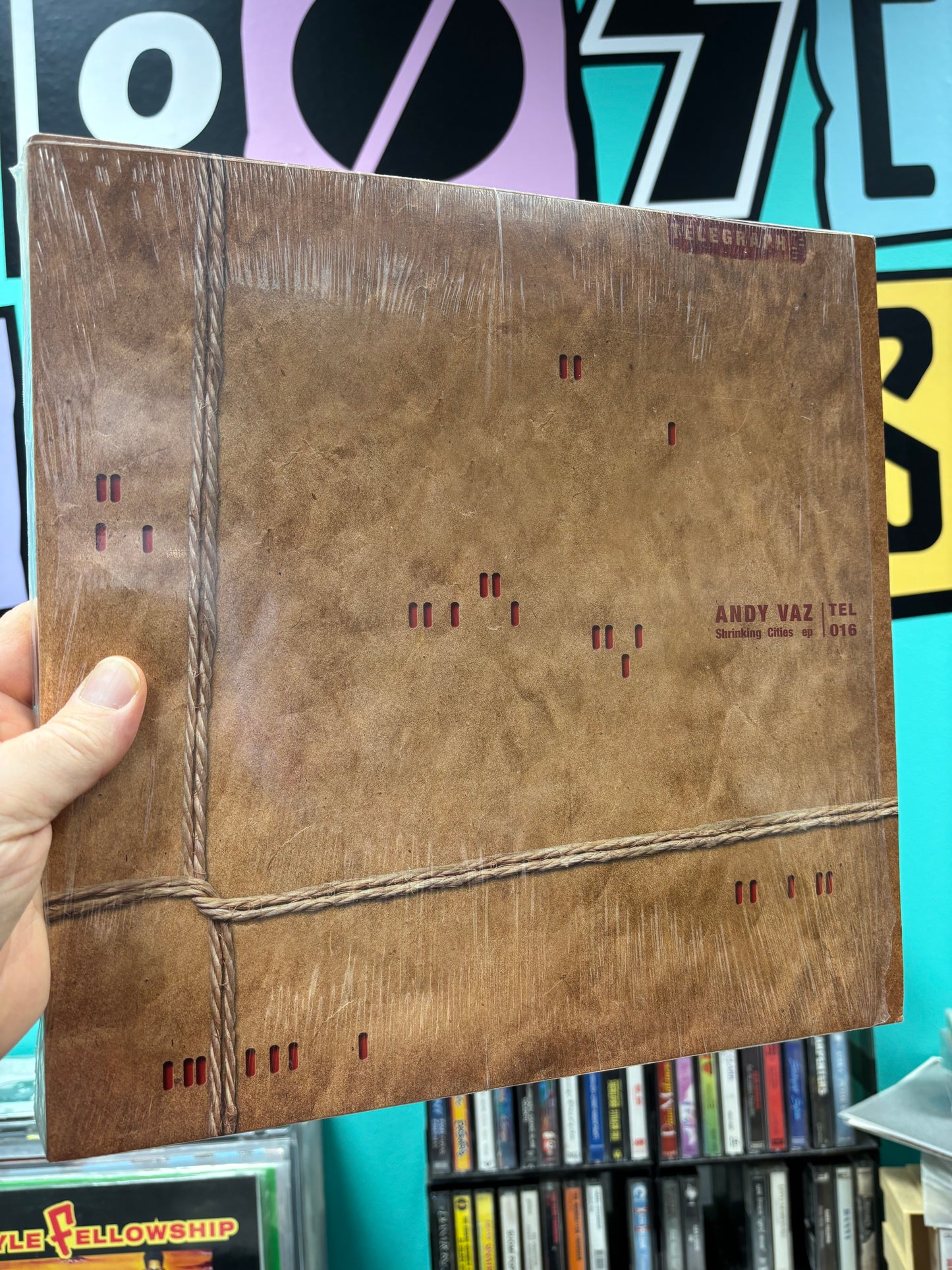 Andy Vaz: Shrinking Cities EP, 12inch, Only official pressing, Telegraph, France 2004