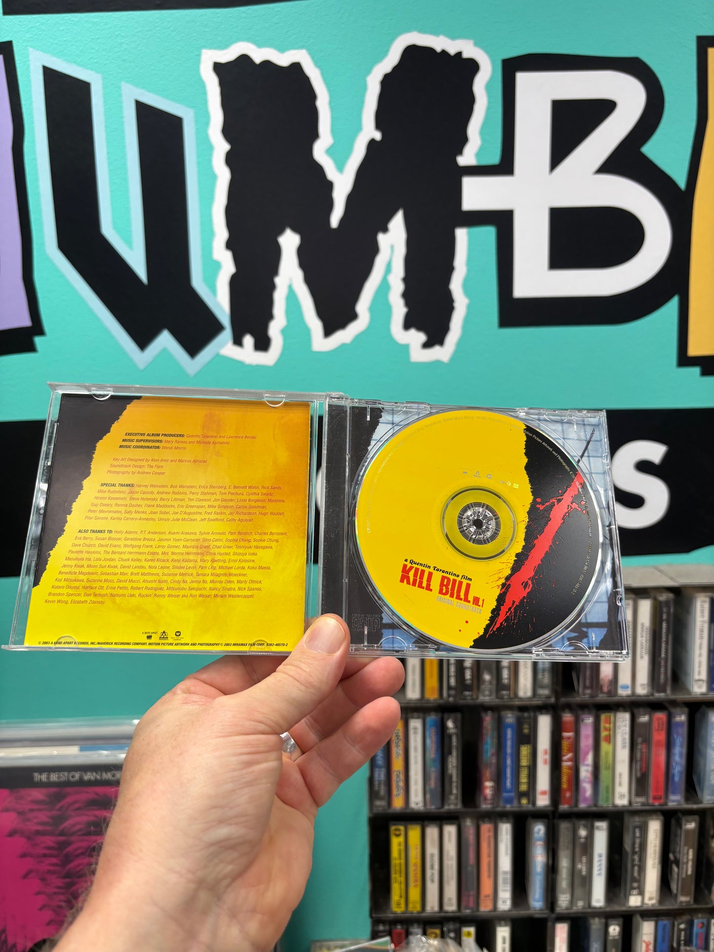 Kill Bill Vol. 1 - Original Soundtrack, CD, Enhanced, reissue, A Band Apart, Maverick, Warner Music Group Soundtracks, Europe 2004