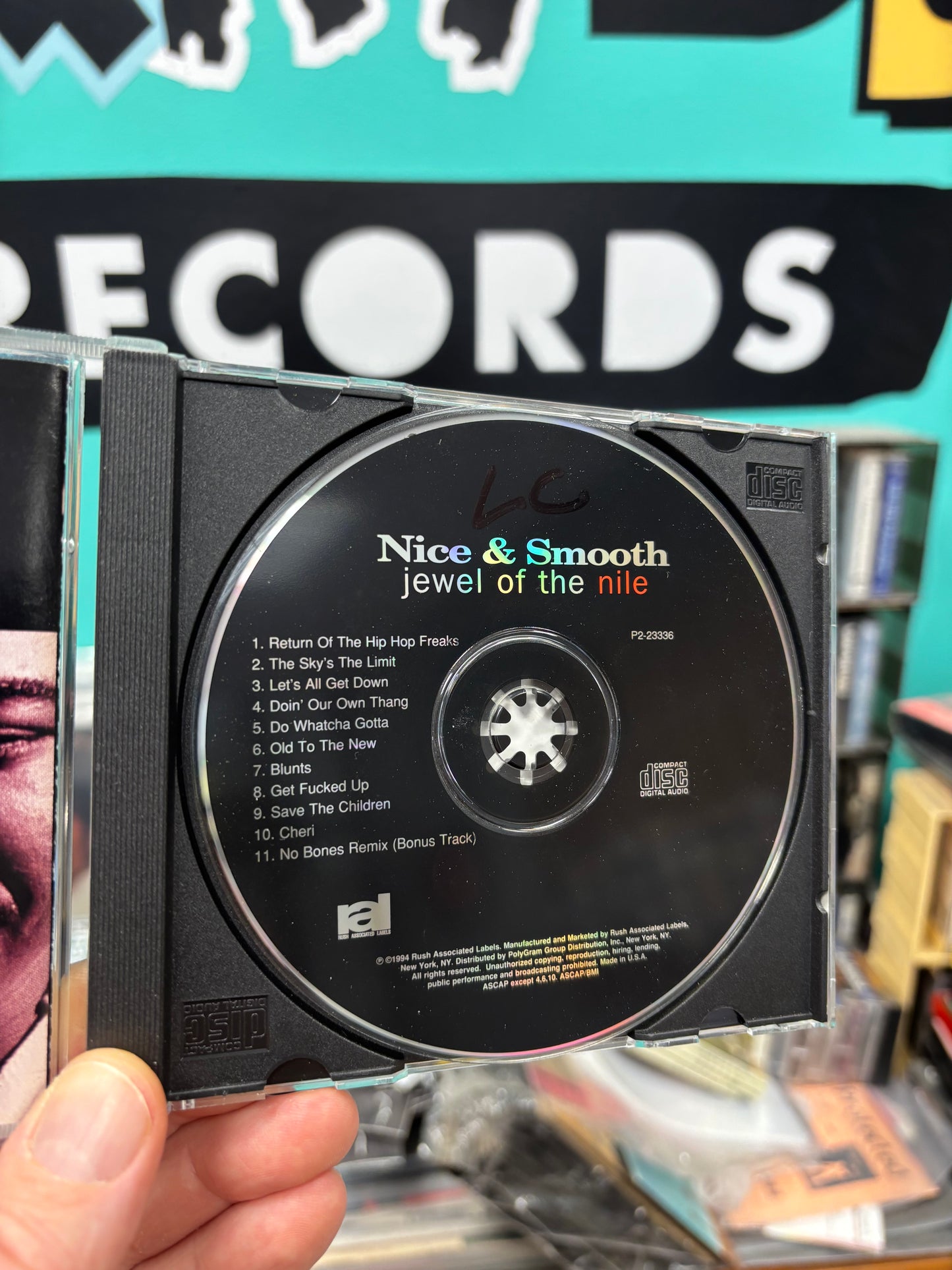 Nice & Smooth: Jewel Of The Nile, CD, OG pressing, Club Edition, Columbia House, Rush Associated Labels, US 1994