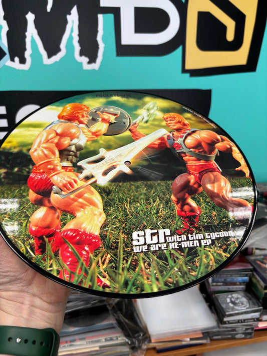 STR: We Are He-Men EP, Picture disc, Only official pressing, Pocket Game, Germany 2003