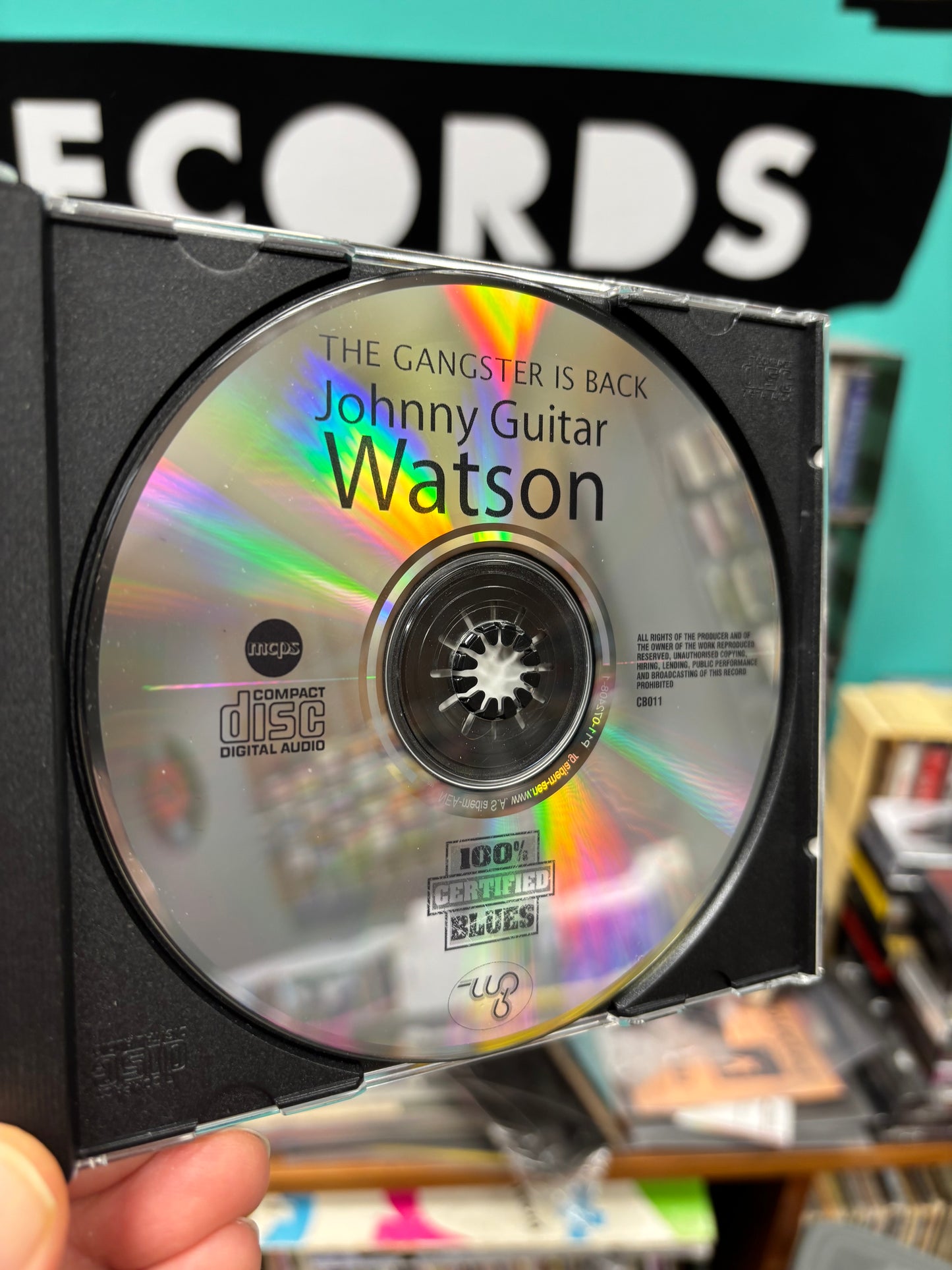 Johnny Guitar Watson: The Gangster Is Back, CD, reissue, Compilation, Weton-Wesgram, Europe 2007