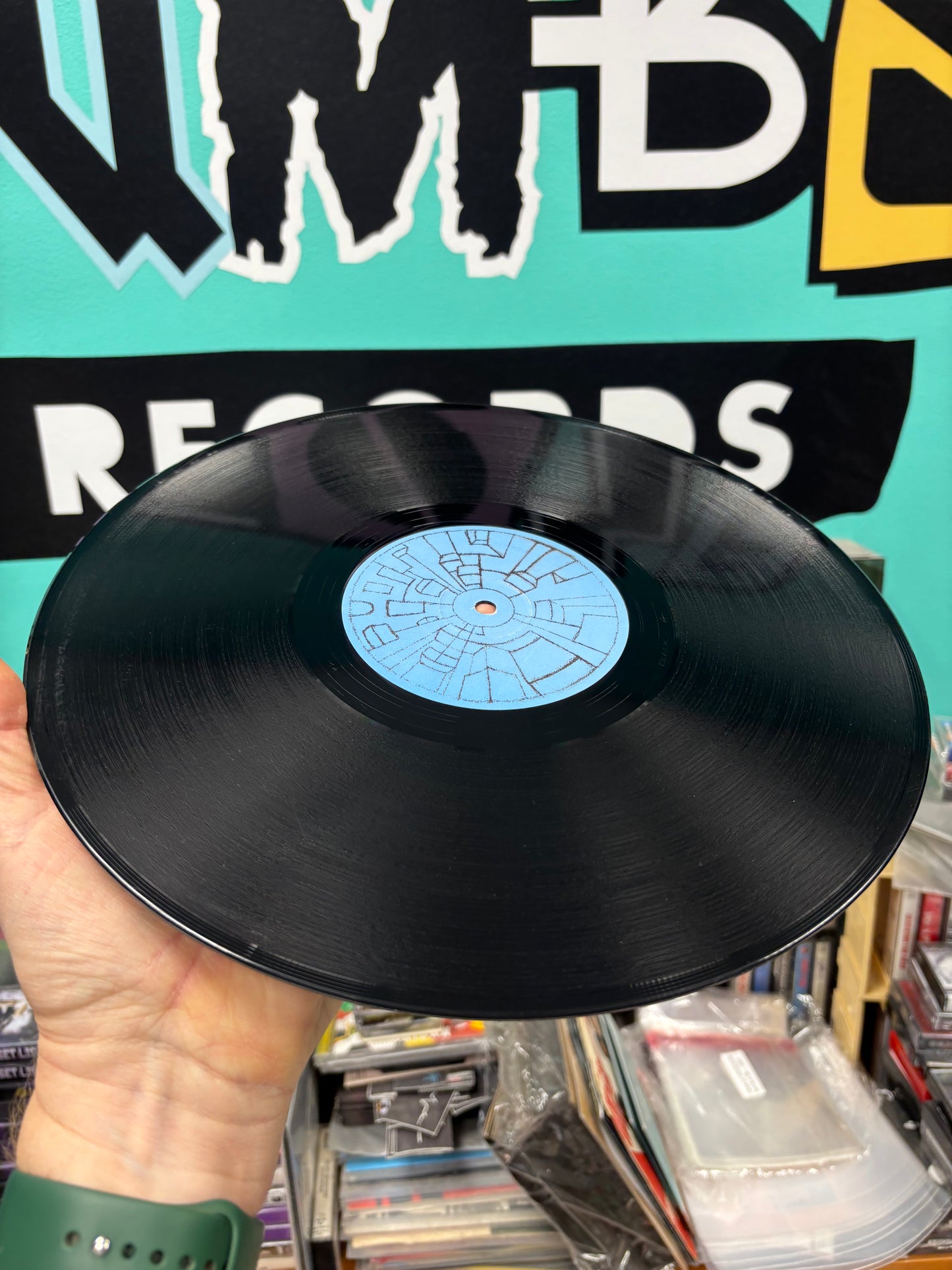 Da One Away feat. Bémbé Ségué: The Mind, 12inch, Only pressing, 2000 Black, UK 1999