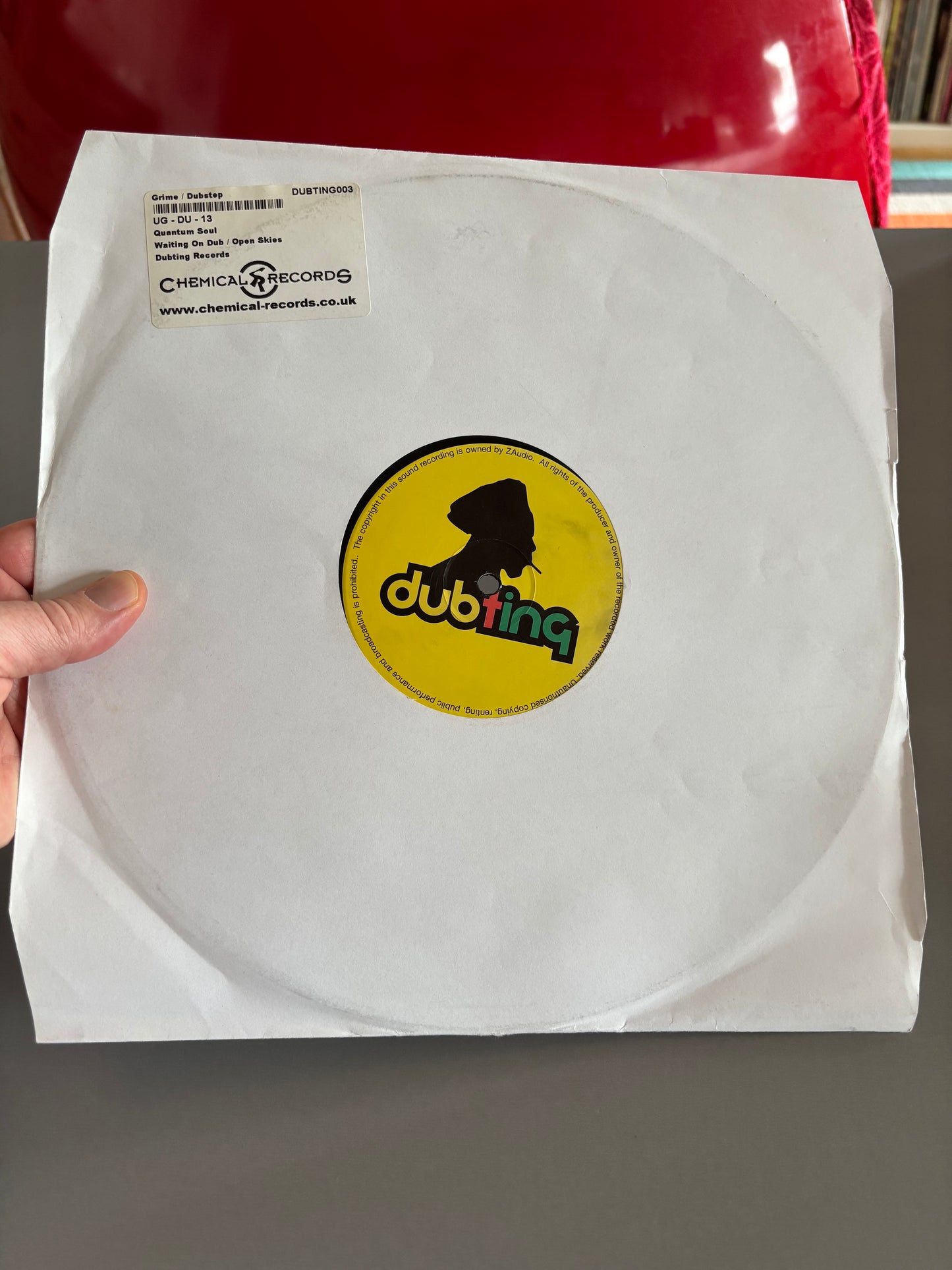 Quantum Soul: Waiting On Dub/Open Skies, 12inch, Only official pressing, Dubting, UK 2007