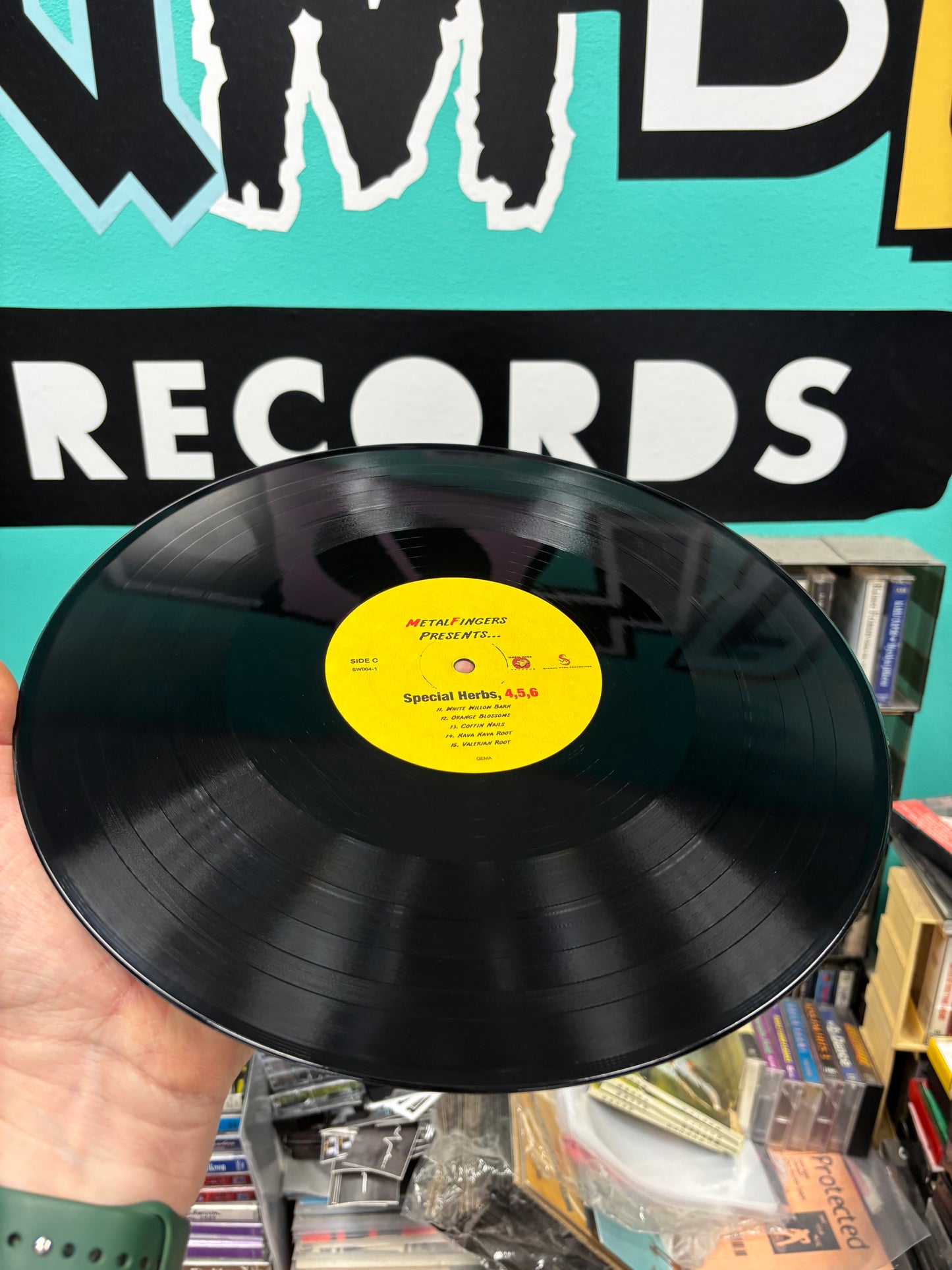 Metal Fingers: Special Herbs 4,5,6, 2LP, 1st pressing, Only vinyl pressing, gatefold, Metal Face Records, Shaman Work Recordings, USA & Europe 2003