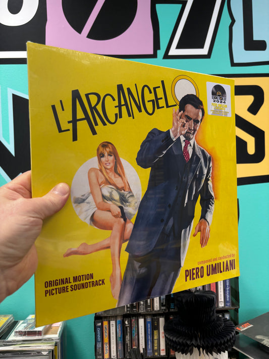 LISÄALE‼️‼️‼️ Piero Umiliani: L’Arcangelo, Clear Yellow vinyl LP