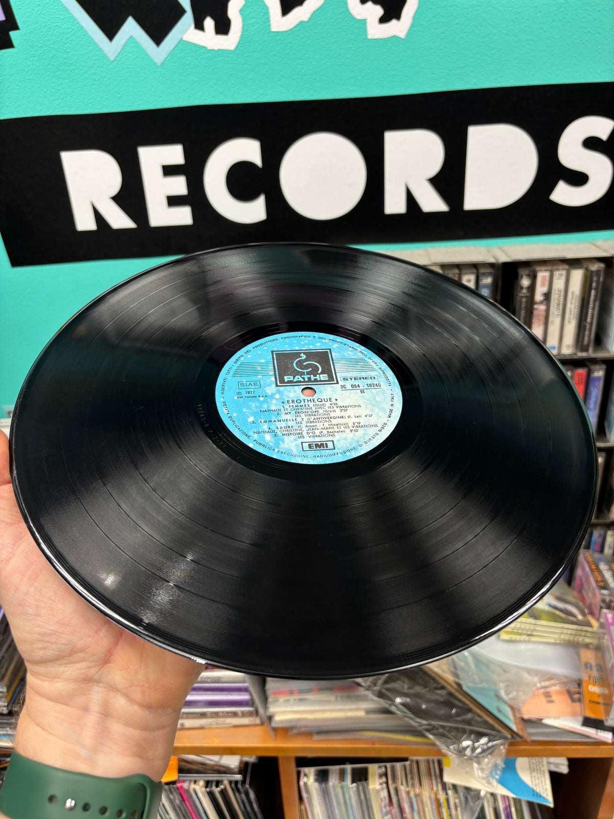 Erotheque, LP, compilation, Pathé, EMI, Italy 1977