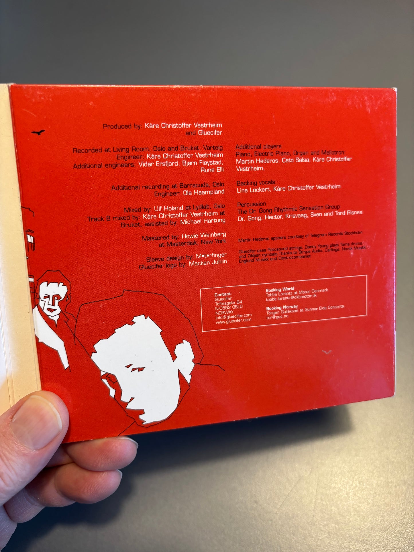 Gluecifer: Basement Apes, CD, Limited Edition, Enhanced, Digipak, Steamhammer, SPV GmbH, Germany 2002