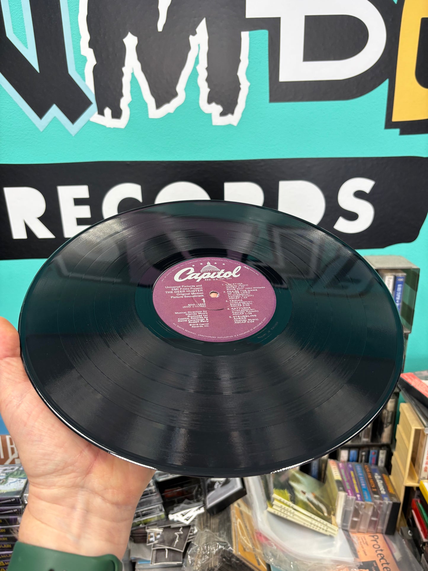 The Deer Hunter (Original Motion Picture Soundtrack), LP, OG pressing, Capitol Records, US 1979
