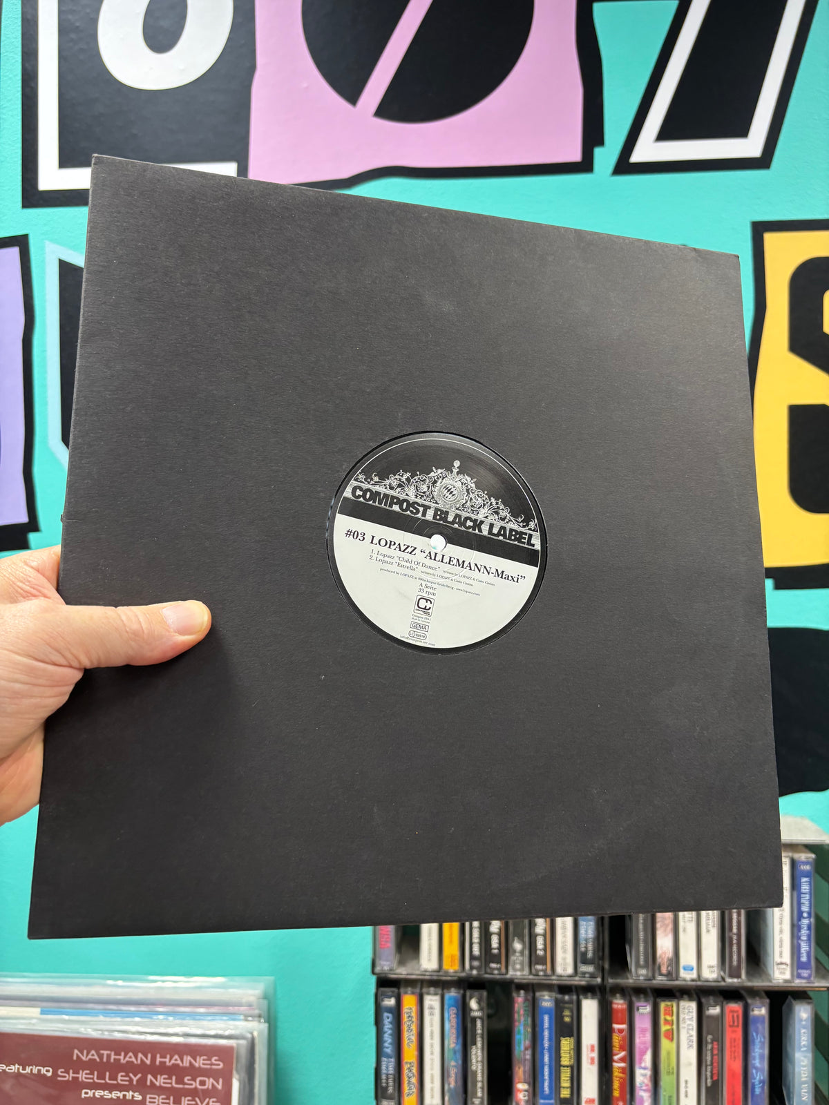 Lopazz: Allemann-Maxi, 12inch, Only pressing, Compost Black Label, Compost Records, Germany 2005
