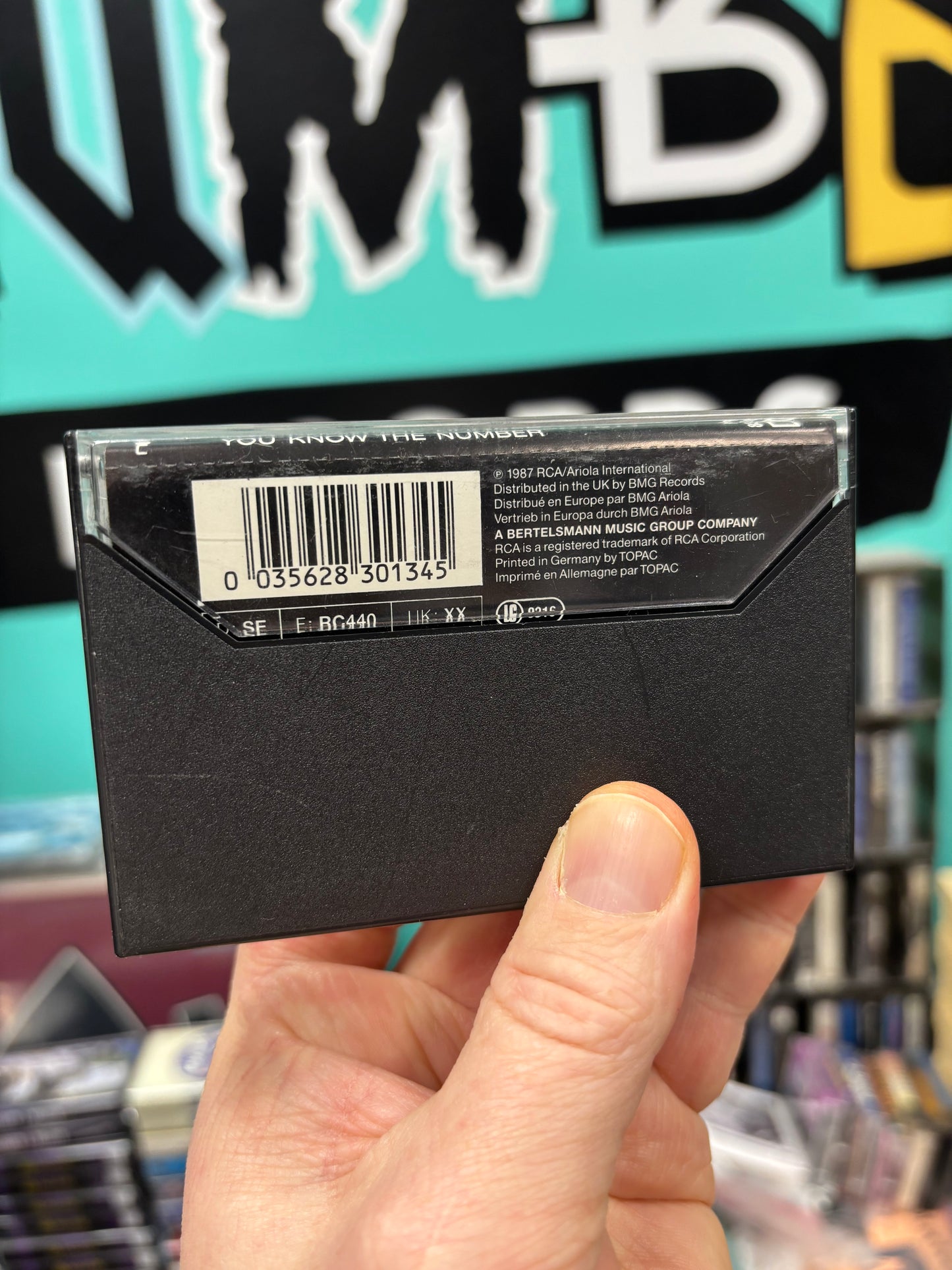 Henry Threadgill Sextett: You Know The Number, C-cassette, Novus, Europe 1987