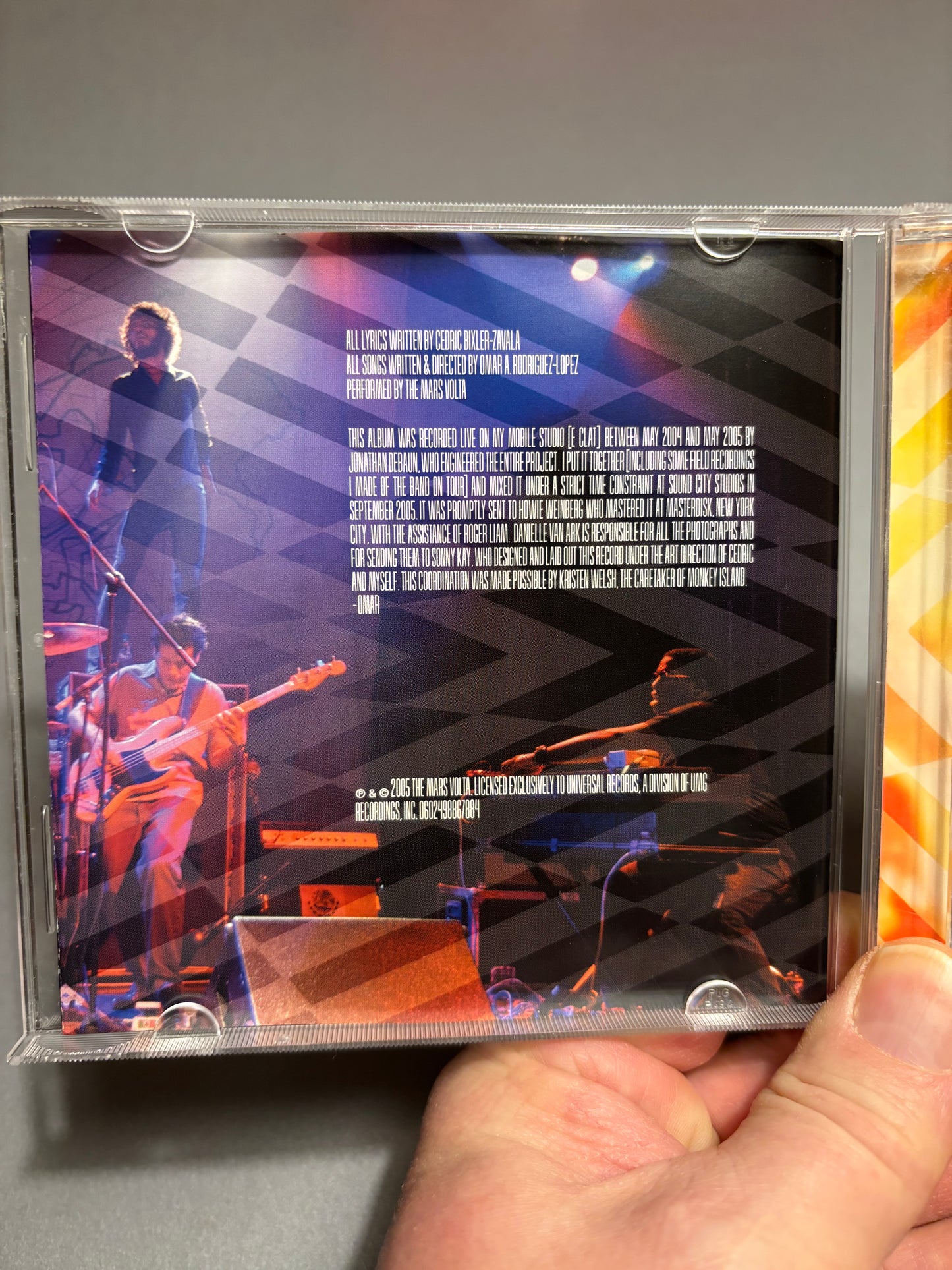 The Mars Volta: Scabdates, CD, Gold Standard Laboratories, Universal Records, Europe 2005